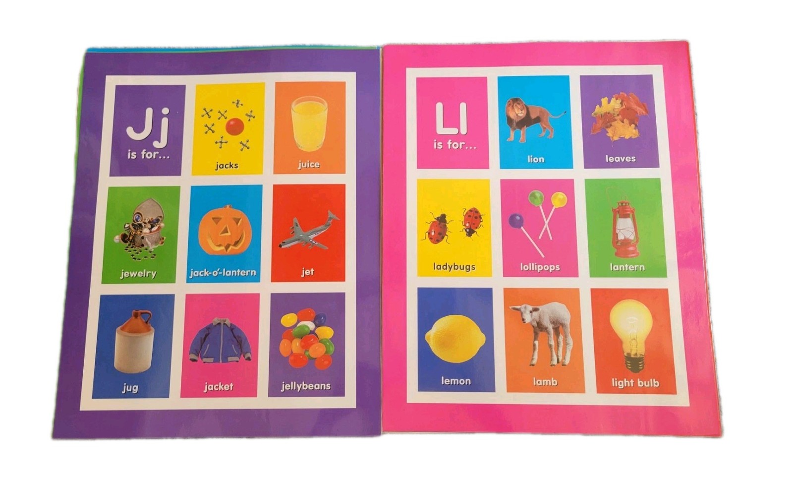 Lakeshore Alphabet Posters 18.5 l x 13″w Classrm / Homeschool Decor & Practical