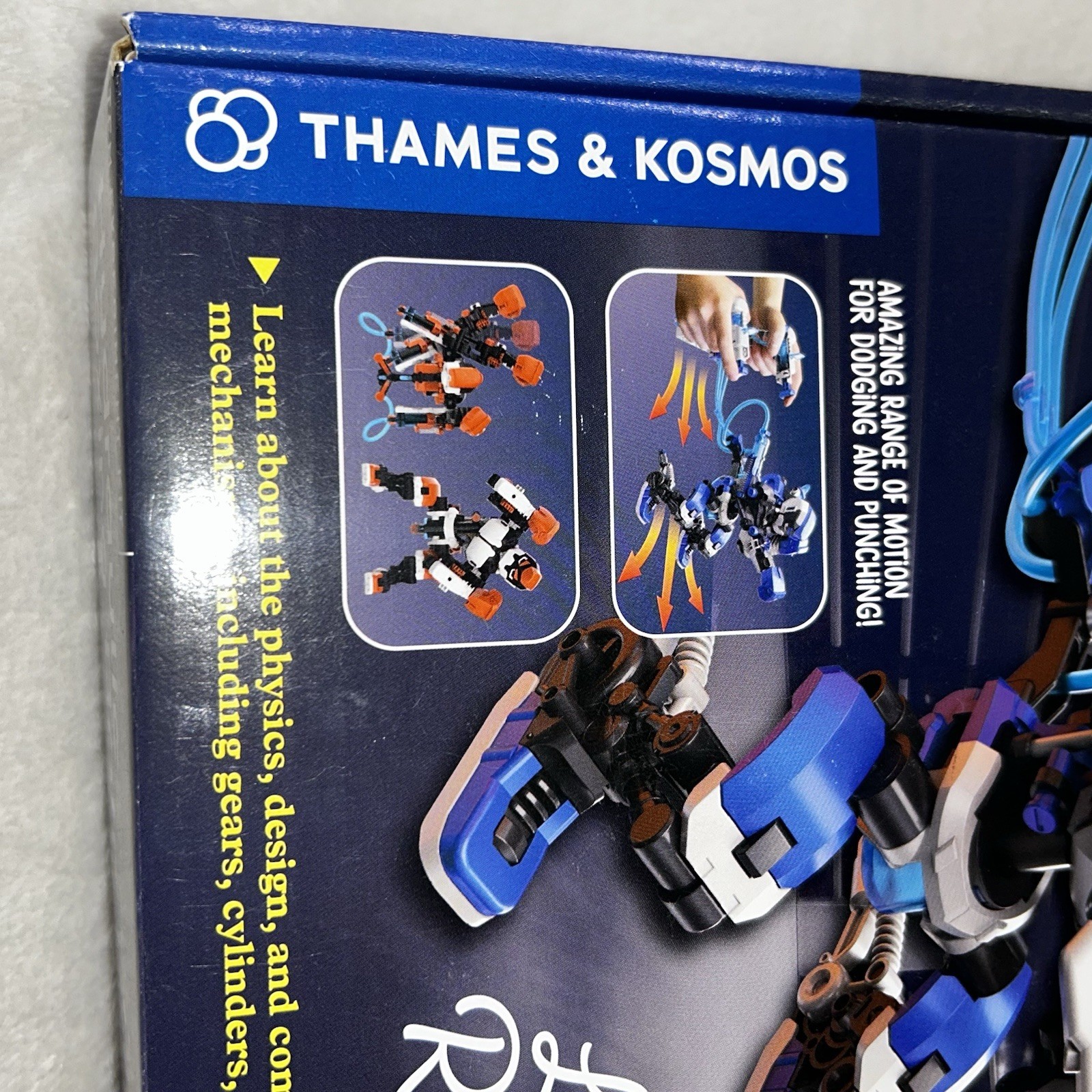 Thames Kosmos Hydraulic Boxing Robots Bots STEM Experiment Kit Science Engineer