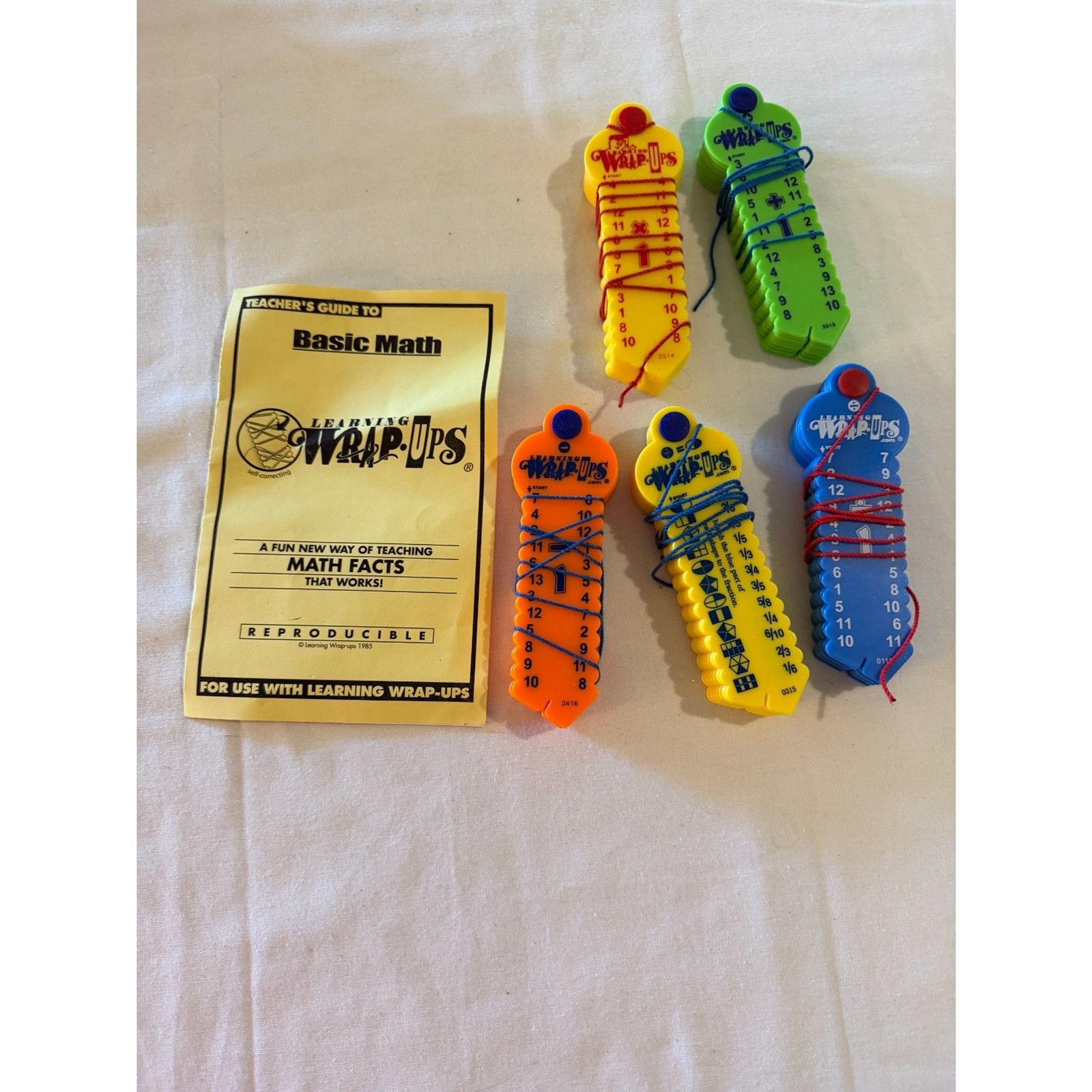 5 Learning Wrap Ups & Booklet Basic Math