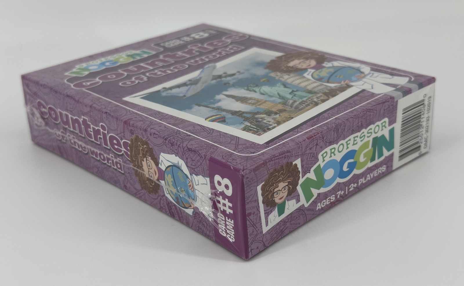 Professor Noggin Educational Home School Card Game #8 Countries of World SEALED