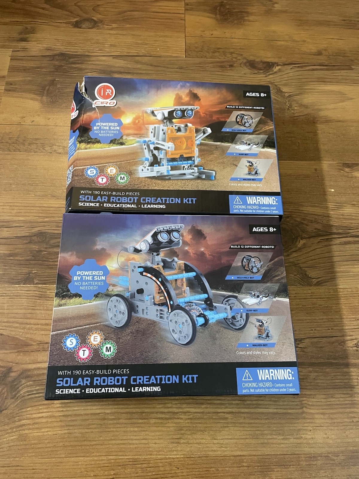 Solar Robot Creation Kit Lot of 2 New In Box Ages 8 and Up
