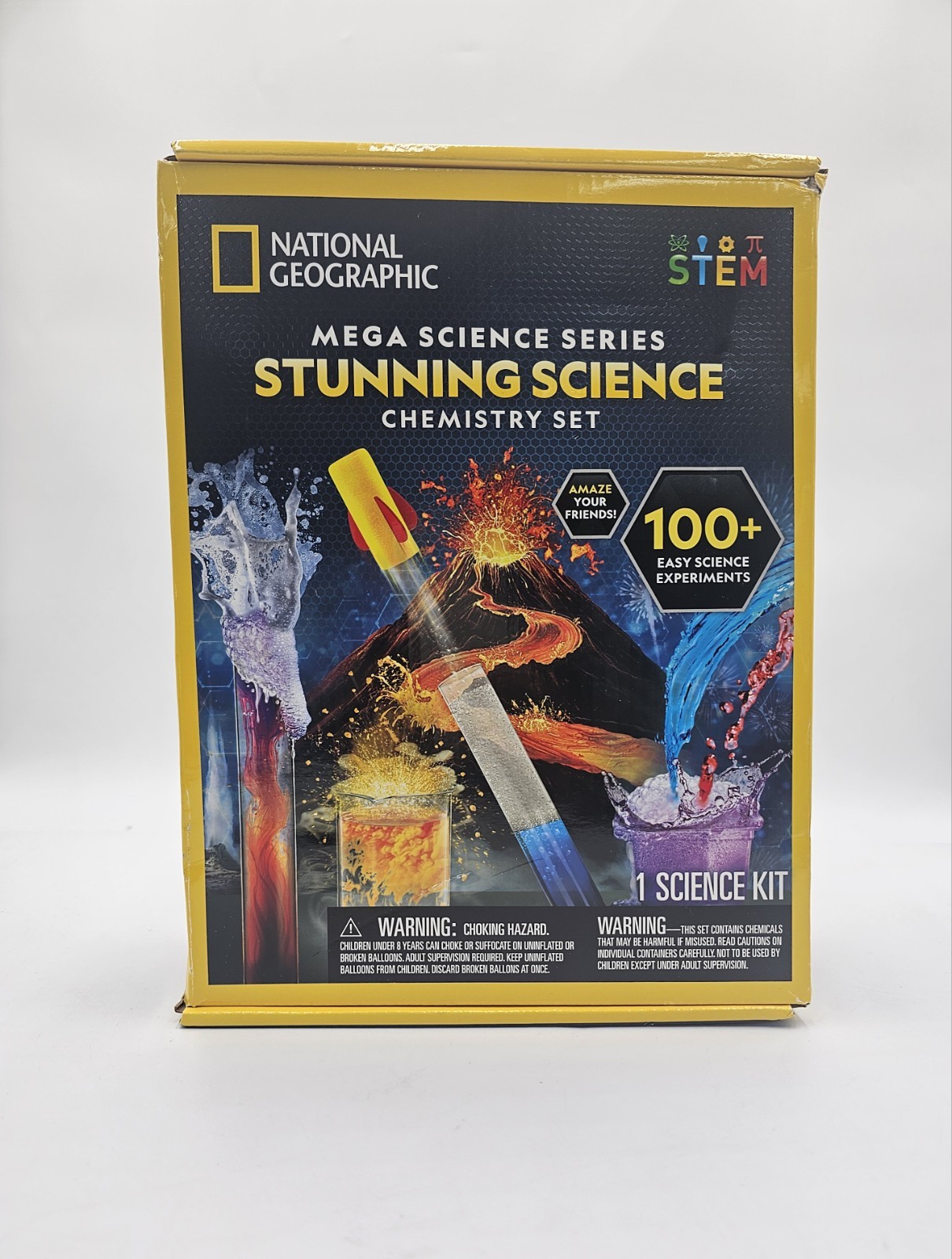 National Geographic Mega Science Series Chemistry Set for Ages 8 and Up