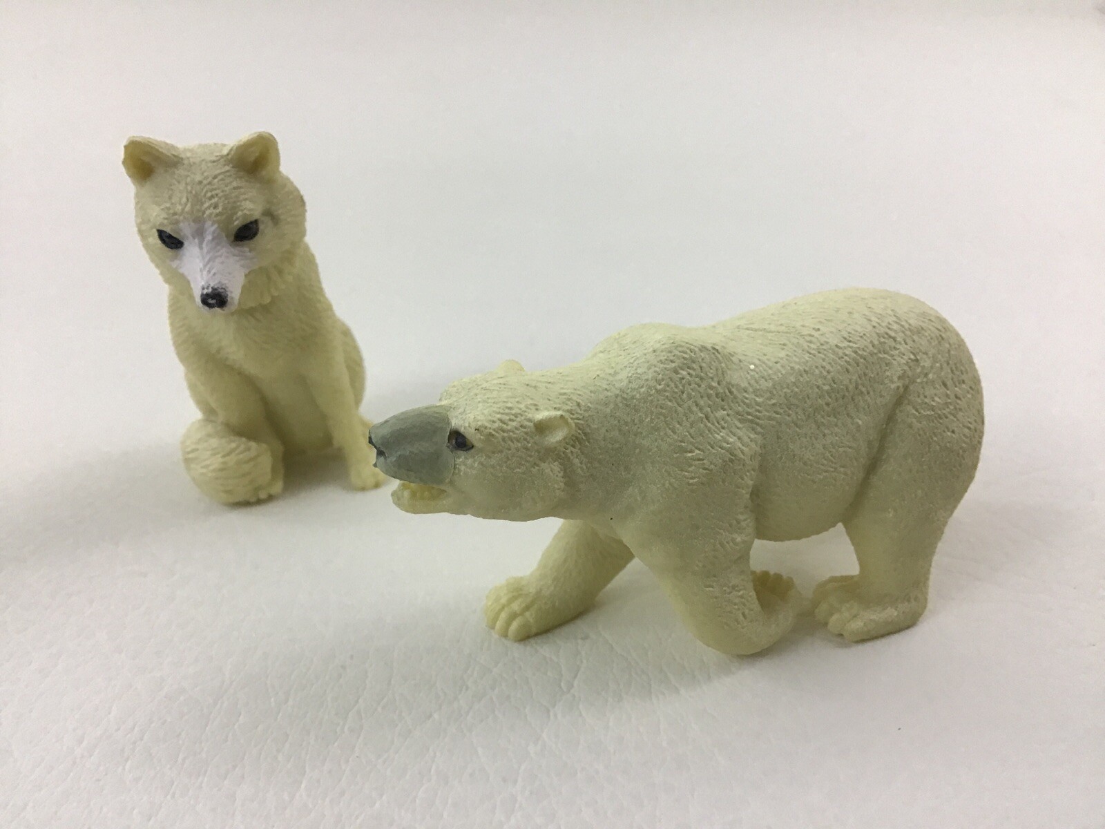 K&M Arctic Animals North Pole Sea Life Miniature PVC Figures 10pc Lot Realistic