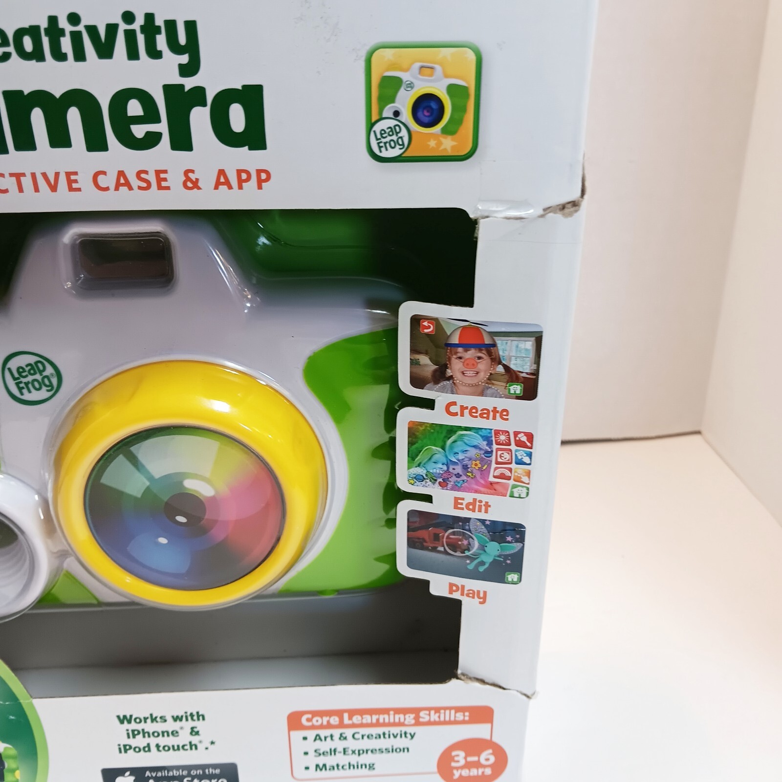 Creative Protective Camera Case and APP Leap Frog Unisex Child Learning Toy New
