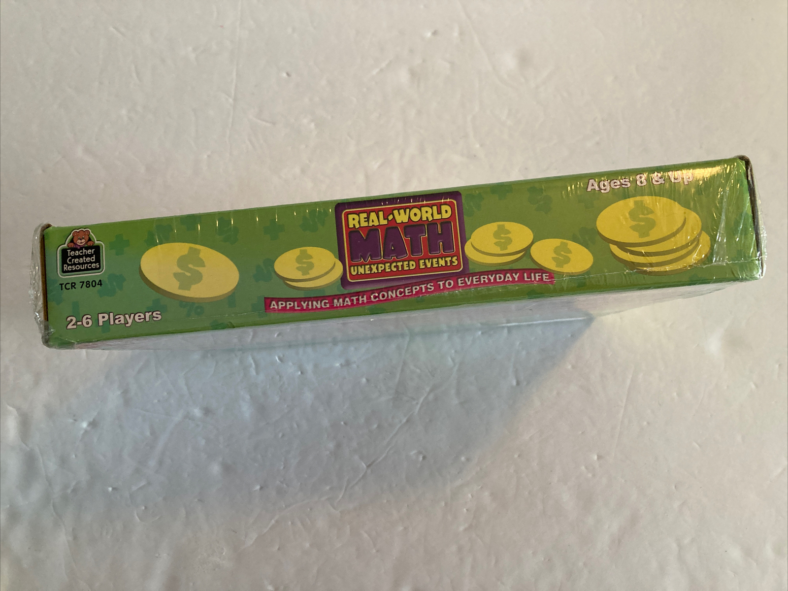 Teacher Created Resources Real World Math Unexpected Events Game Ages 8 and Up