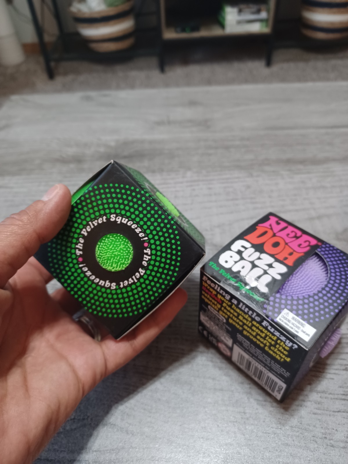 Needoh Fuzzball Velvet Squeeze (2)
