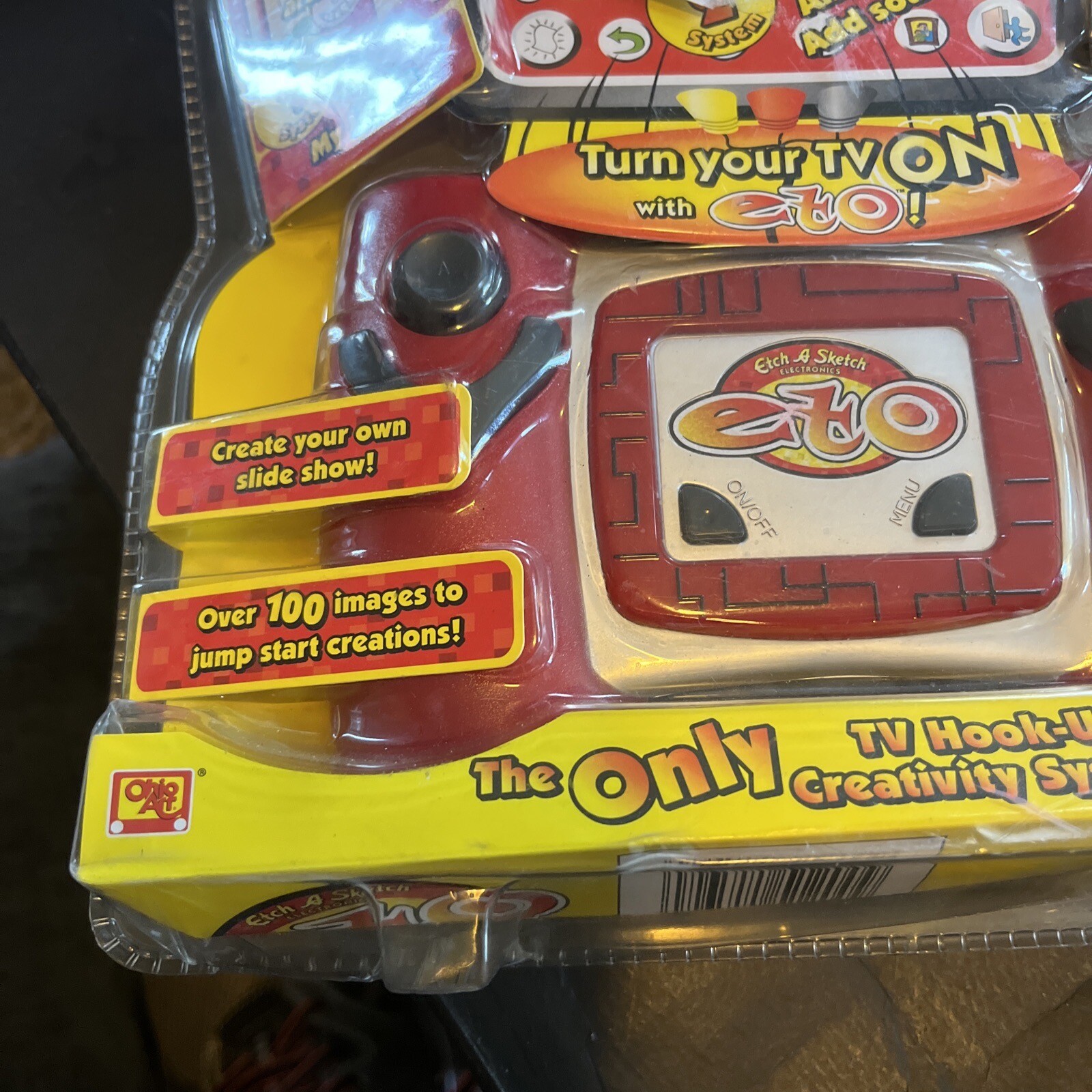 ETO Etch A Sketch Plug ‘N Play Drawing System TV Hook Up New In Box