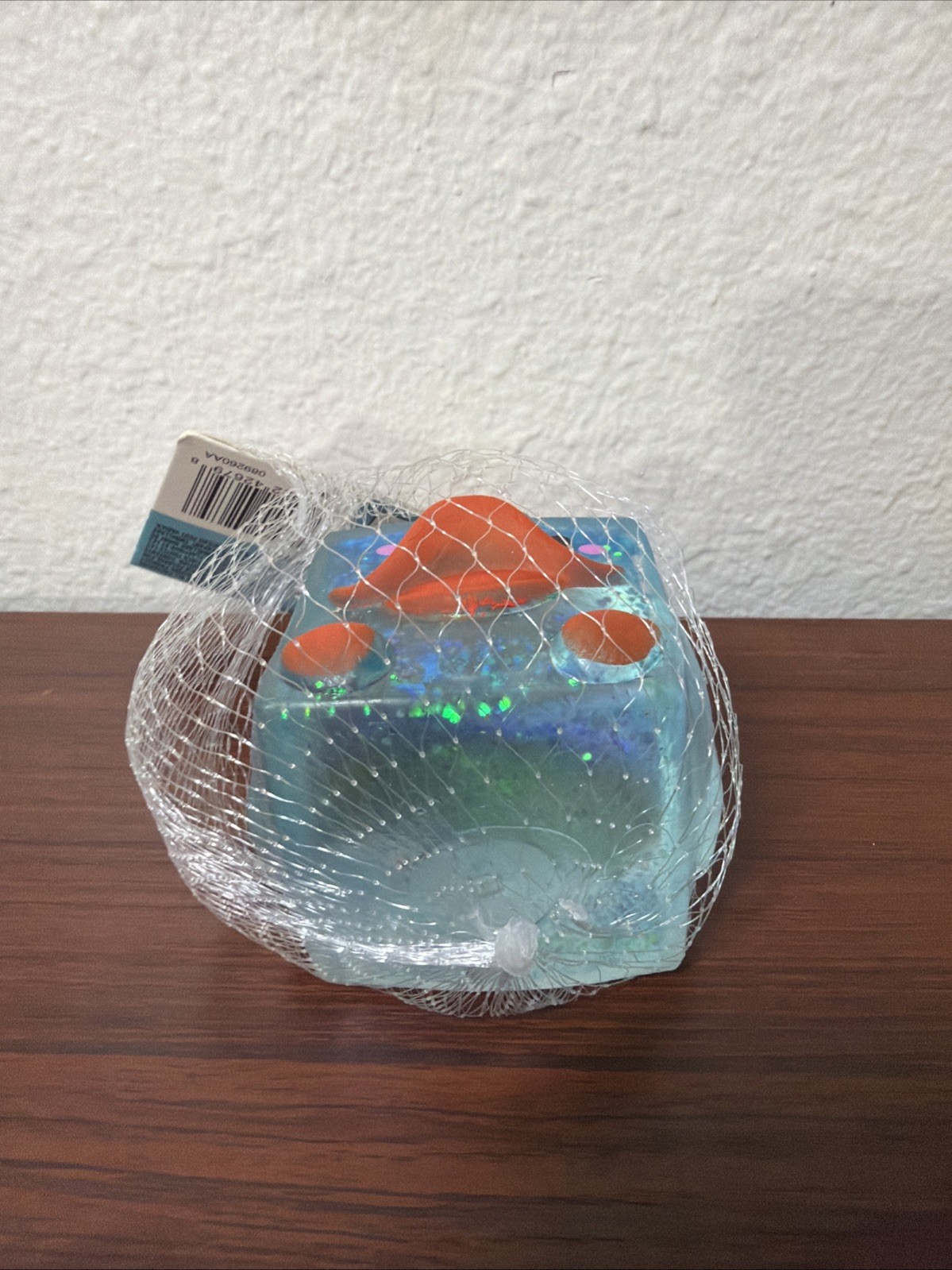 Orb Curiosities Sugar Swaps Blue Glitter Duck Cube Squishy