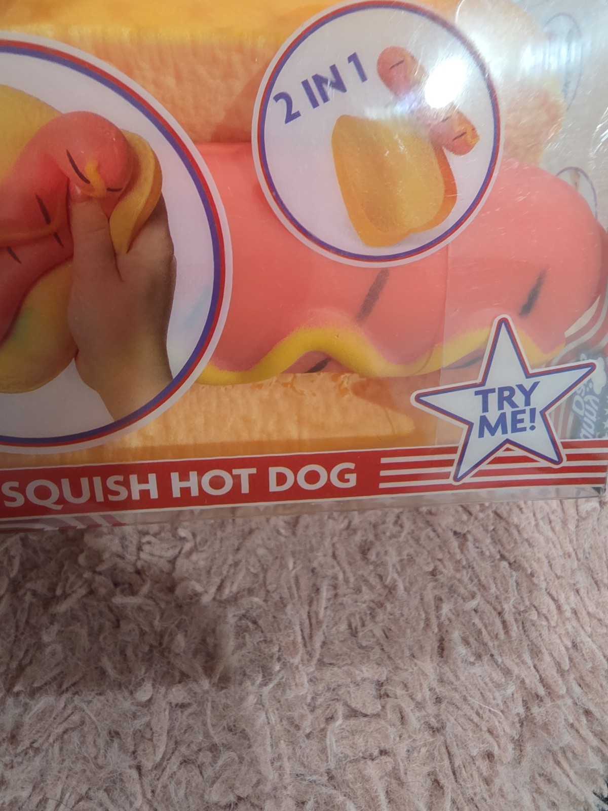 Viral TikTok Toymendous Sunny Days Squish Hot Dog 🌭