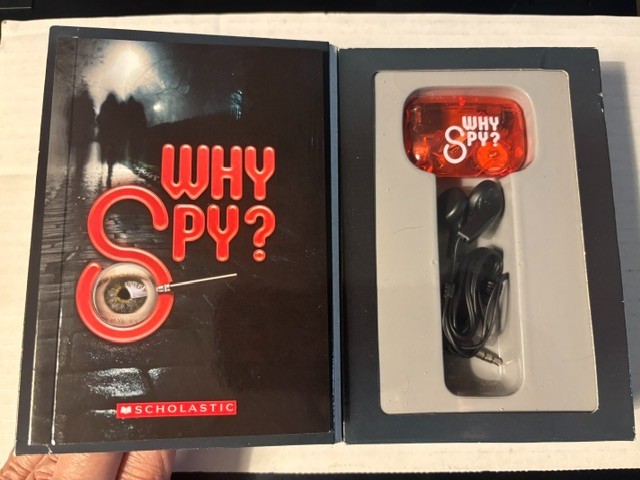 Scholastics “Why Spy” Kids Spying Device and Instructions Manual