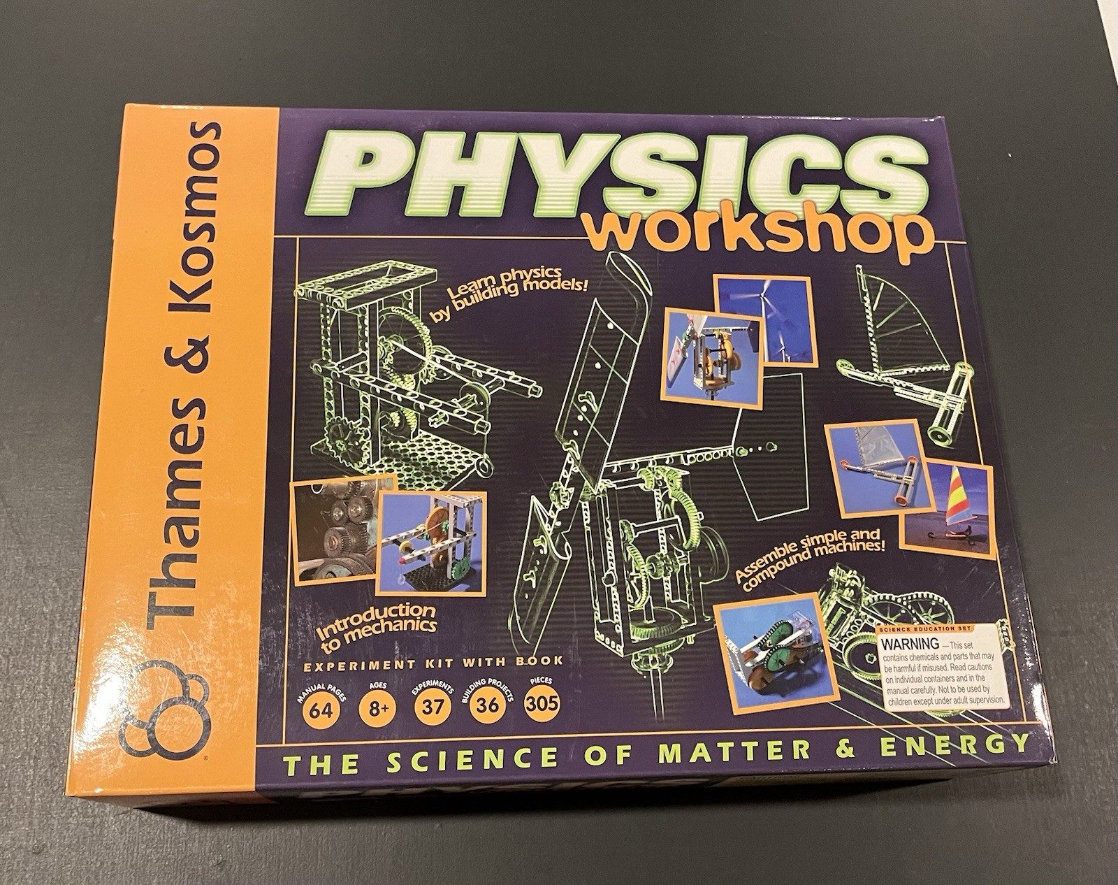 Physics Kit Science of Matter & Energy – Thames & Kosmos – BRAND NEW SEALED