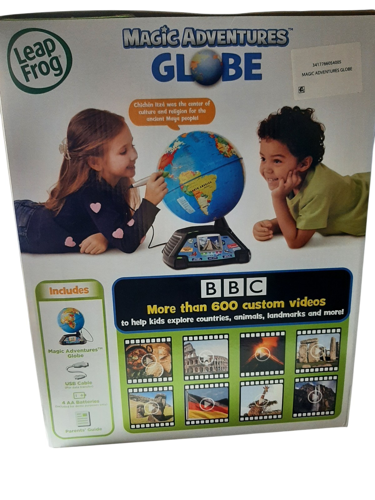 LeapFrog 80-605400 Magic Adventures Globe Educational Toy BBC Videos