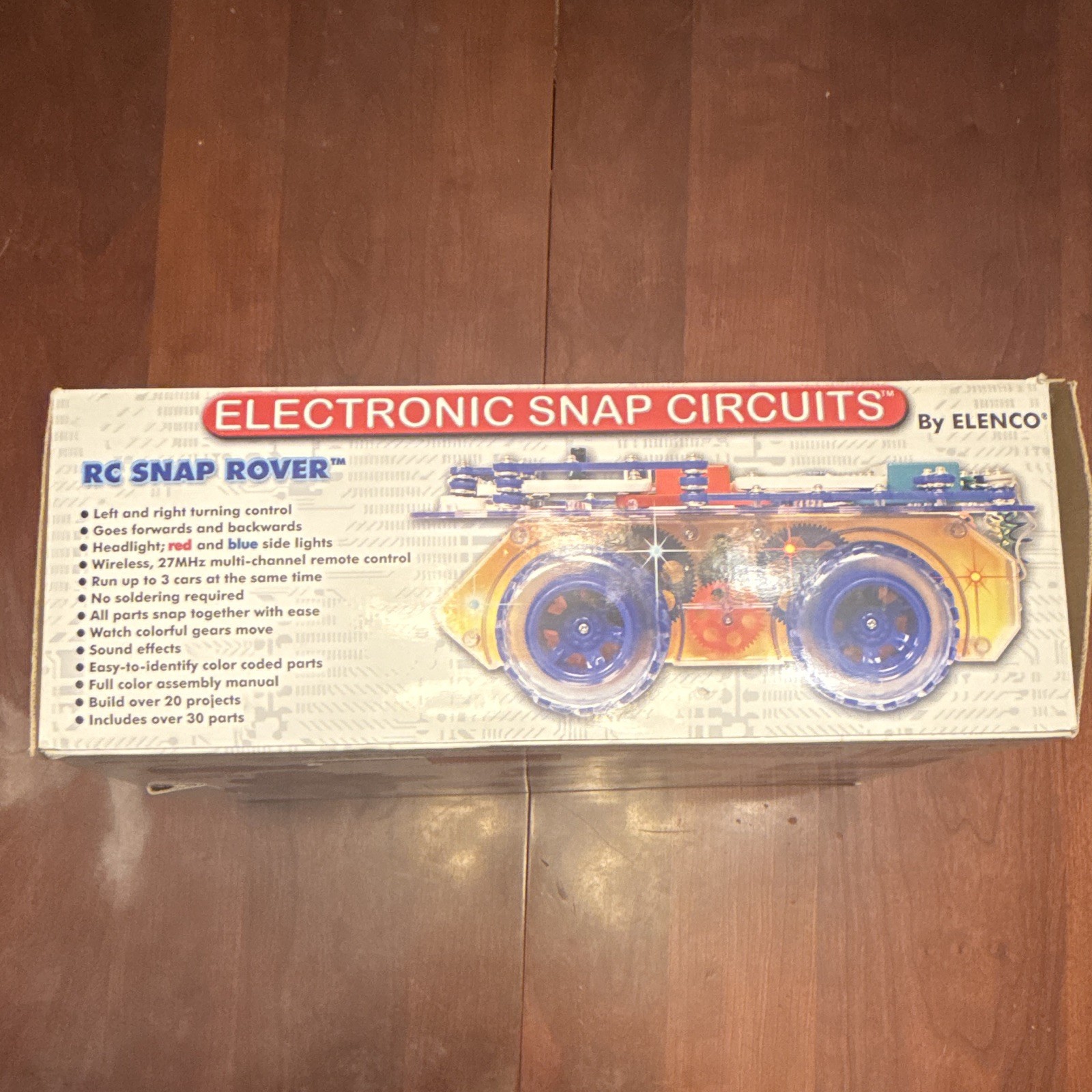 Elenco Snap Circuits RC Snap Rover Kit SCROV-10 2006 Vintage Ages 8-11