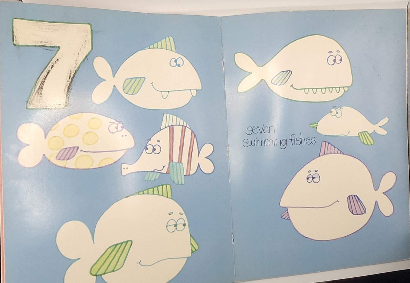 1979 The Scribbler’s Color & Wipe-Off Book 1-2-3 and Me Preschool Learning [G]