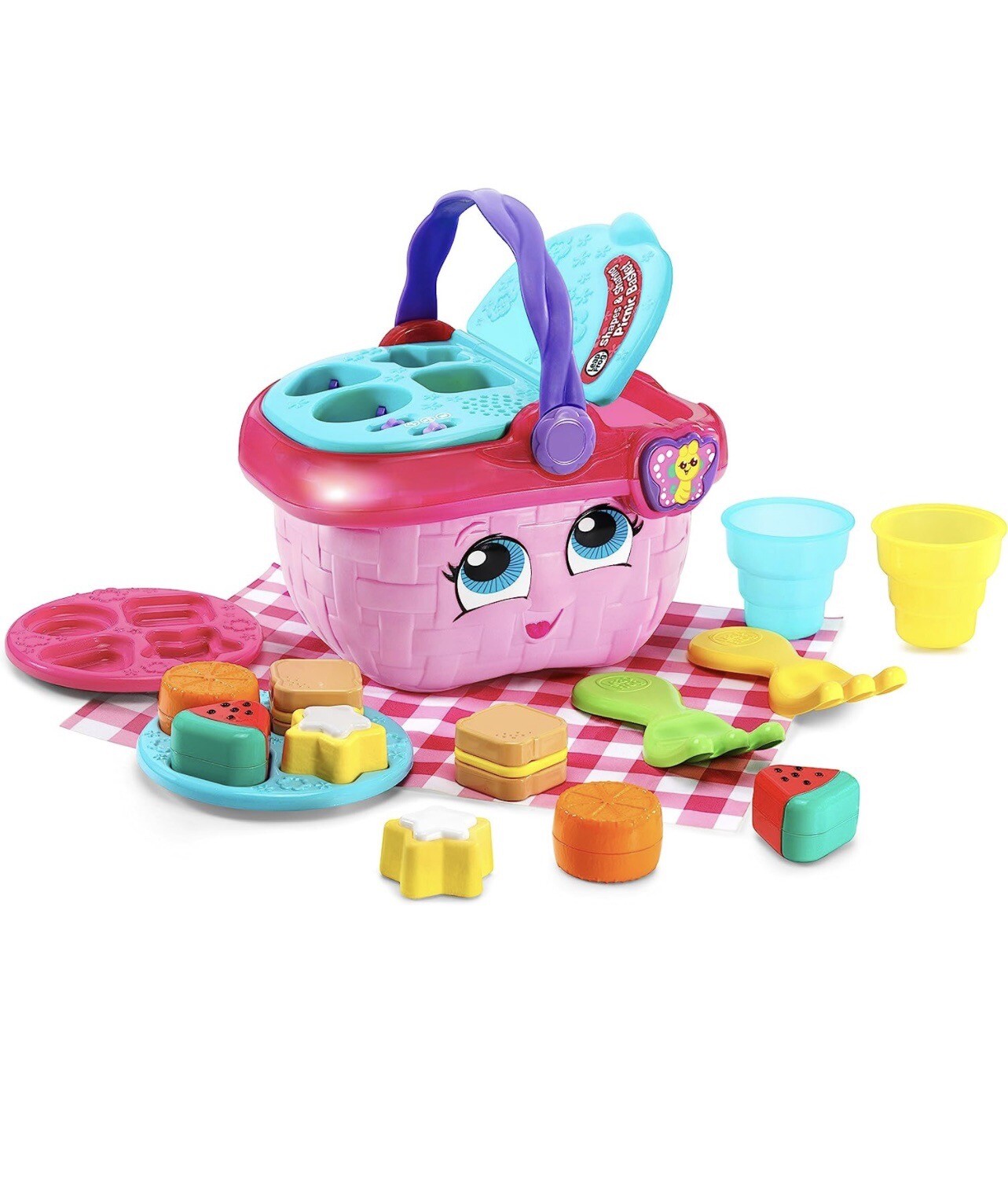 LeapFrog Shapes and Sharing Picnic Basket Ages 6 Months -36 Months – New In Box