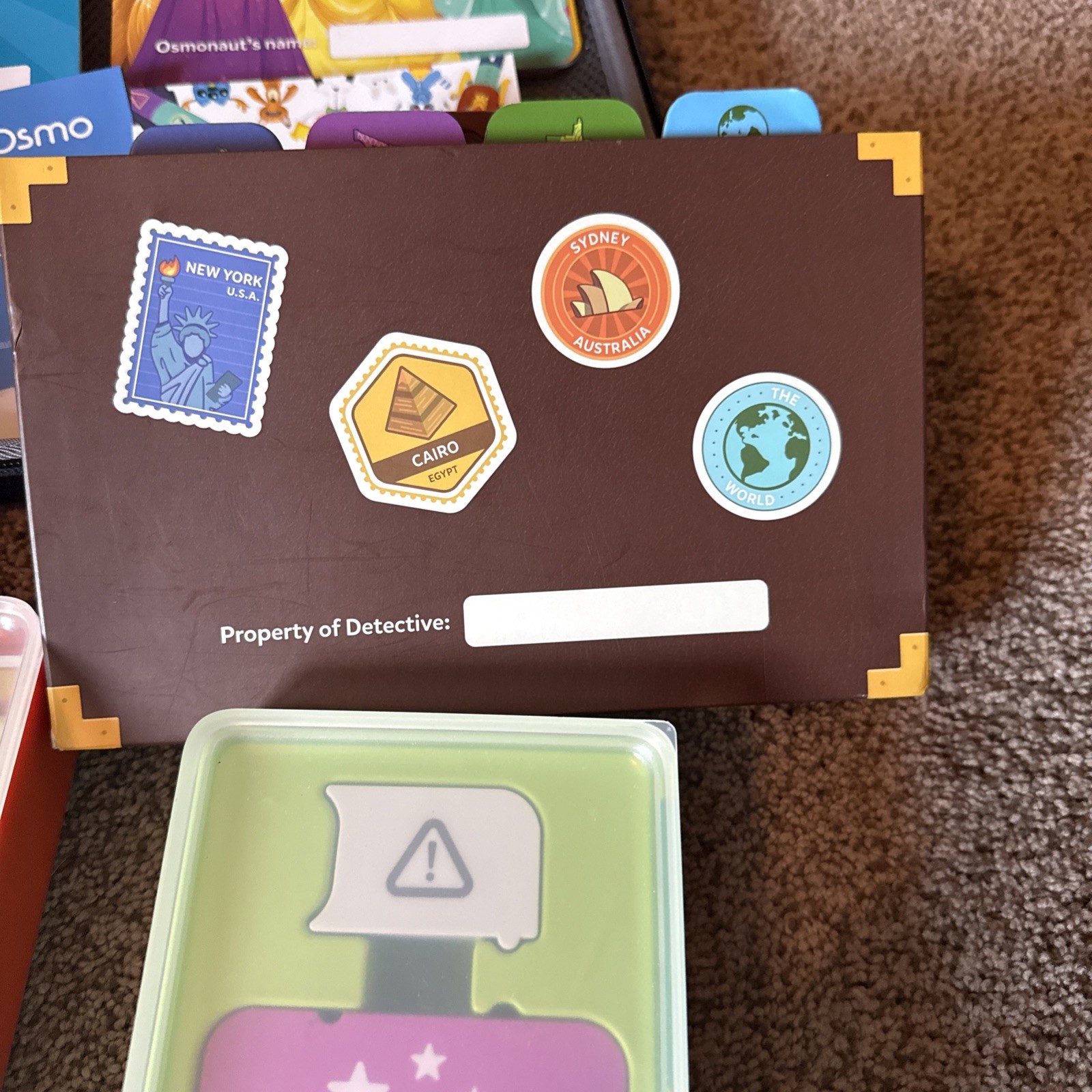 Osmo Genius Kids Learning Educational Game System And Case Large LOT for IPAD