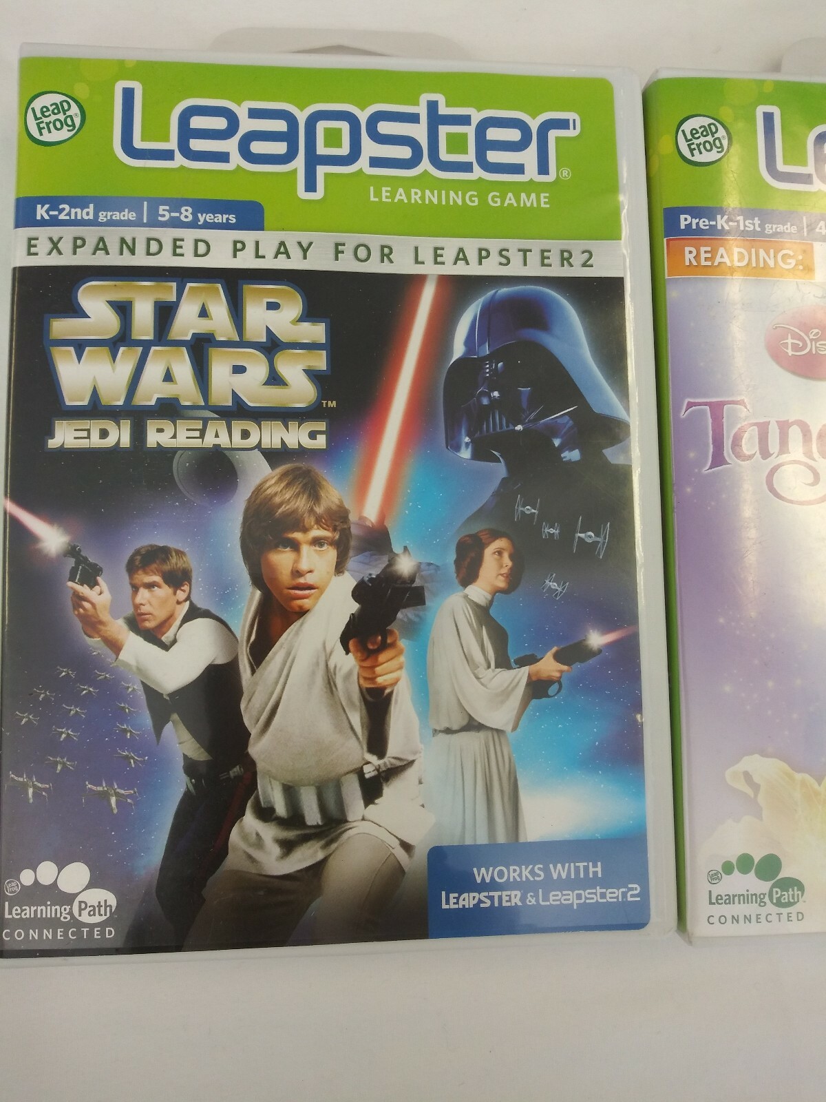 Lot of 3 Games Stars Wars, World of Enchantment and Tangled. Preown