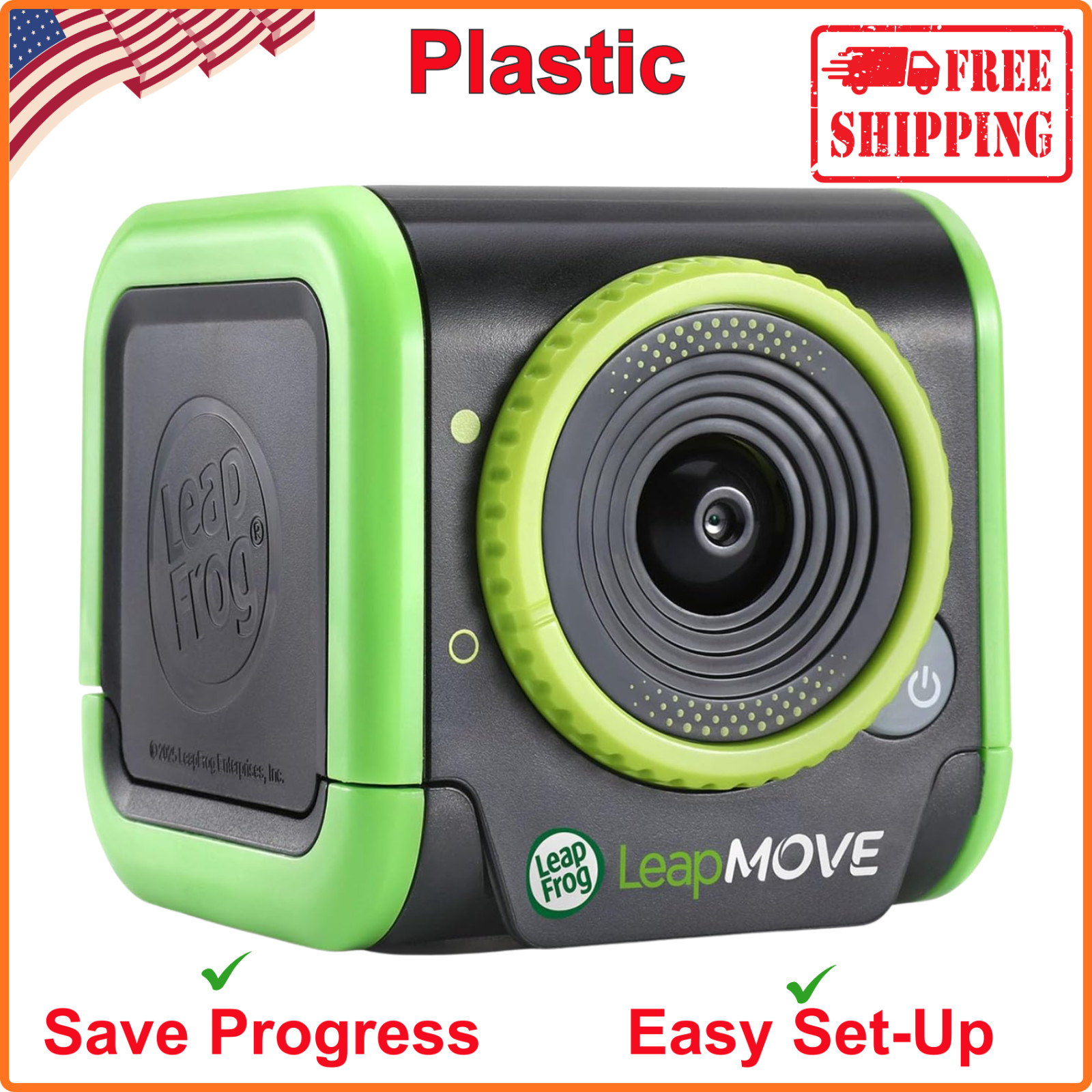 LeapFrog LeapMove Active Learning Video Game System, Three Learning Levels New