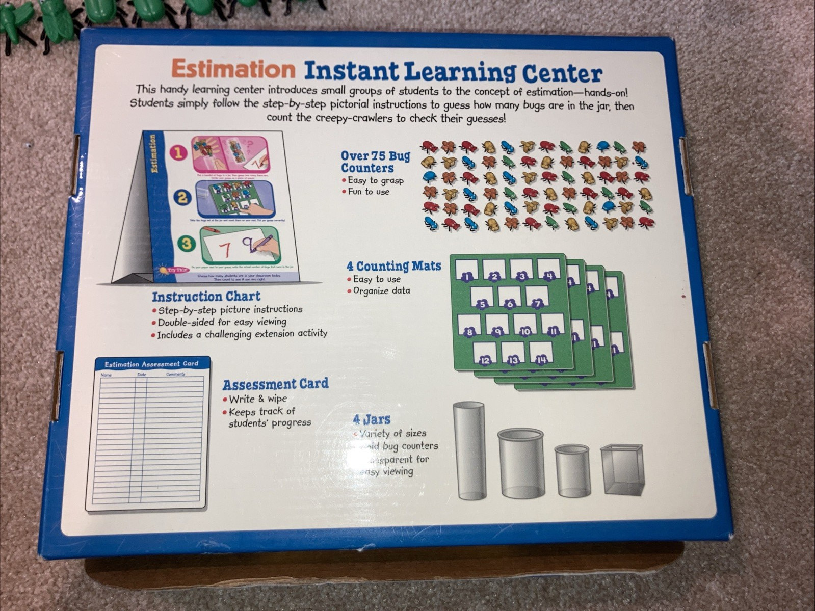 Lakeshore Instant Learning Center Estimation Game Set for 4 kids – Ages 4 and Up