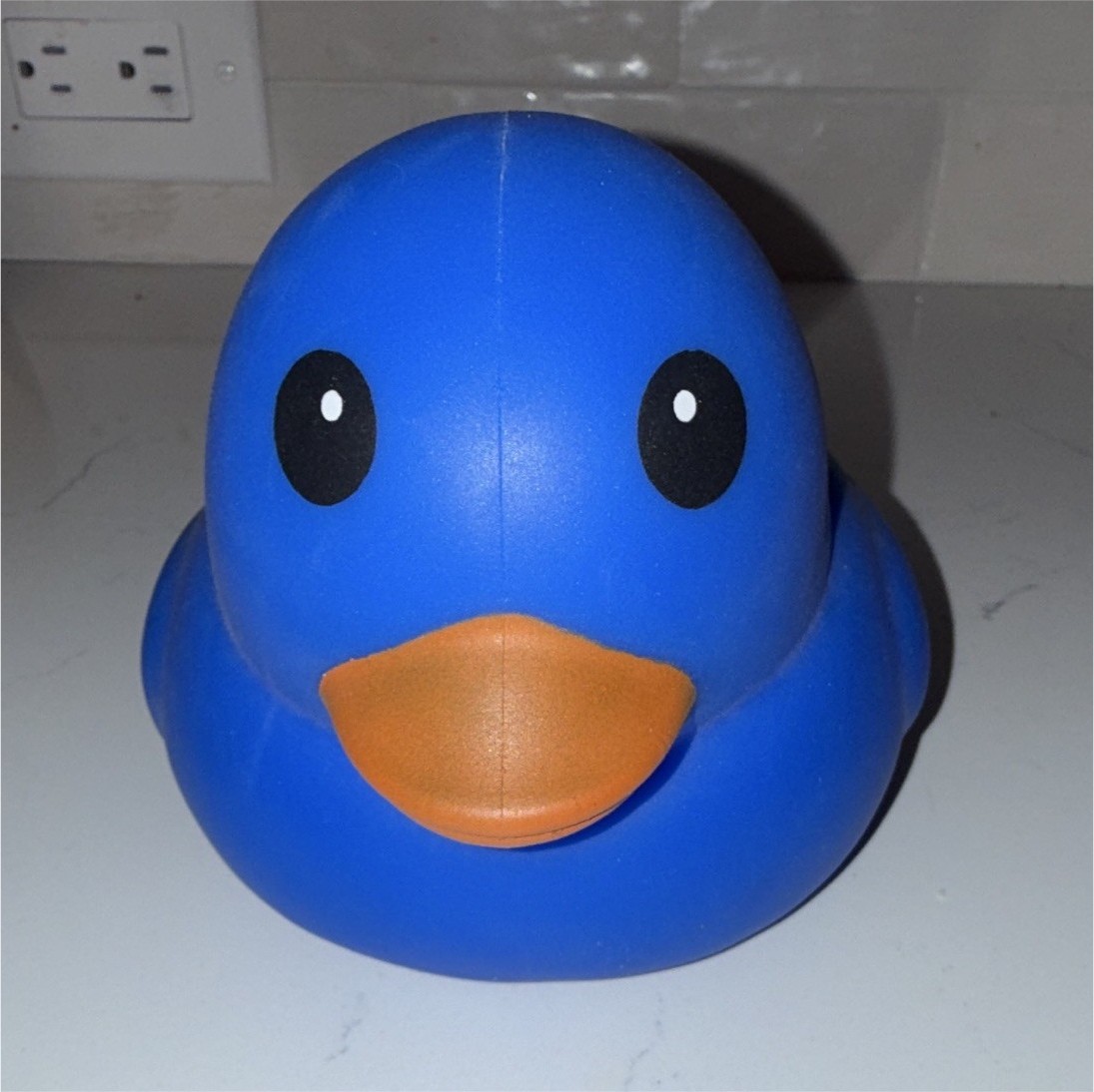 Sunny Days Blue Squishy Duck Squeeze Toy ( from the red white and blue edition)