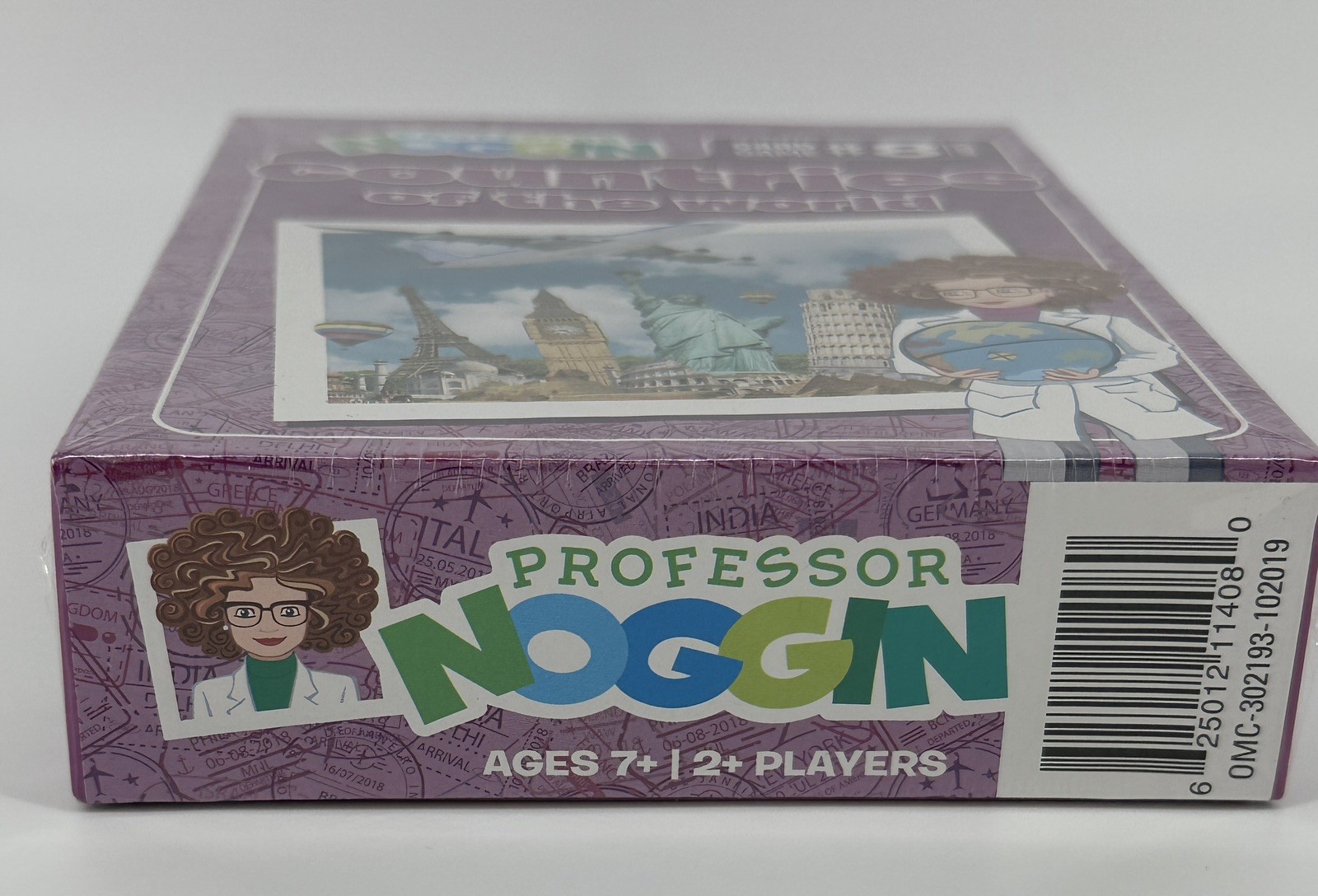 Professor Noggin Educational Home School Card Game #8 Countries of World SEALED