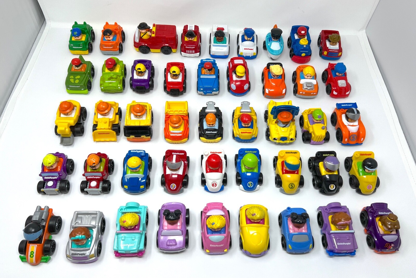 You Pick – Little People WHEELIES Cars Trucks Construction Racecar Girls Boys