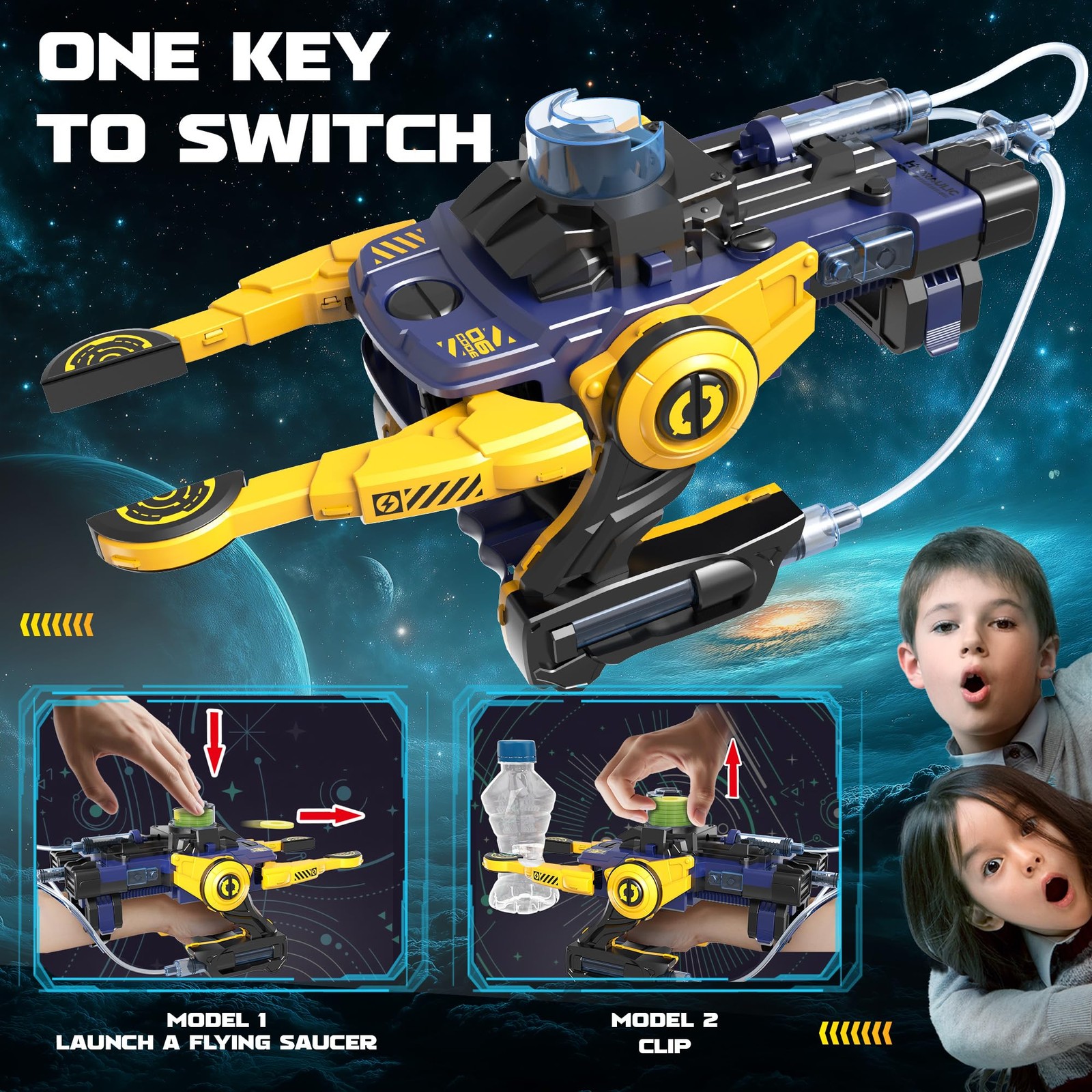 Smilesskiddo Smiesskiddo Robotic Mechanical Hand Stem Toy For Kids 8 9 10 11 12
