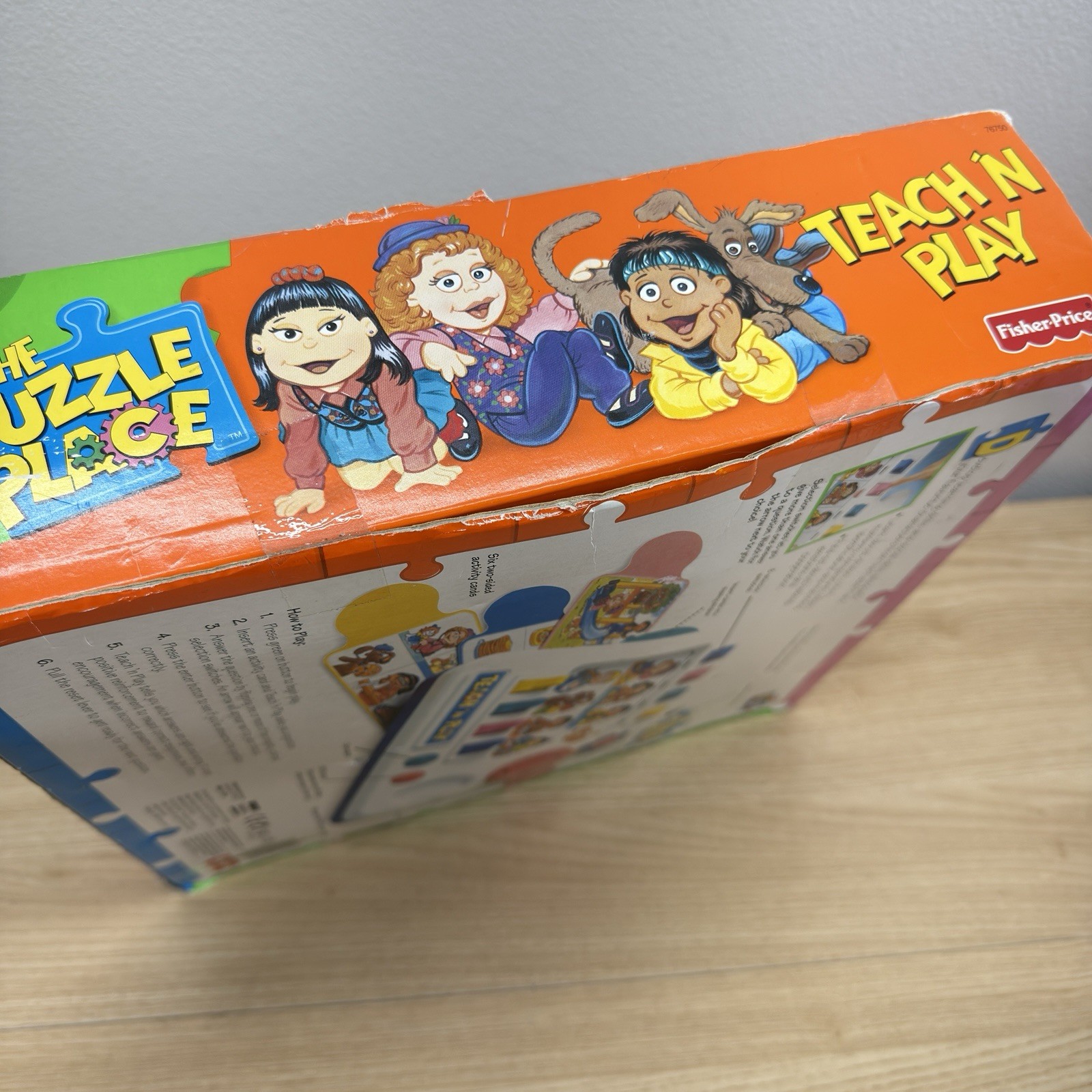 The Puzzle Place Teach ‘N Play Toy Deadstock RARE 90s Fisher-Price Interactive