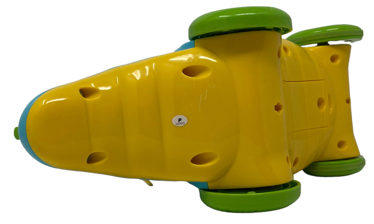 LEAPFROG Lettersaurus Learning Dinosaur Leap Frog Teal ABCs Alphabet Pull Toy