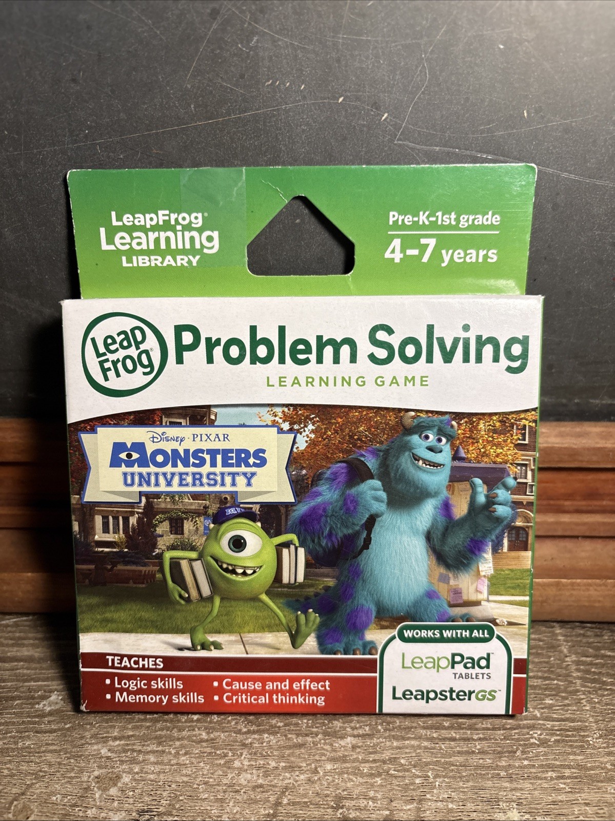 LeapFrog Explorer Monsters University Problem Solving Games Logic Memory