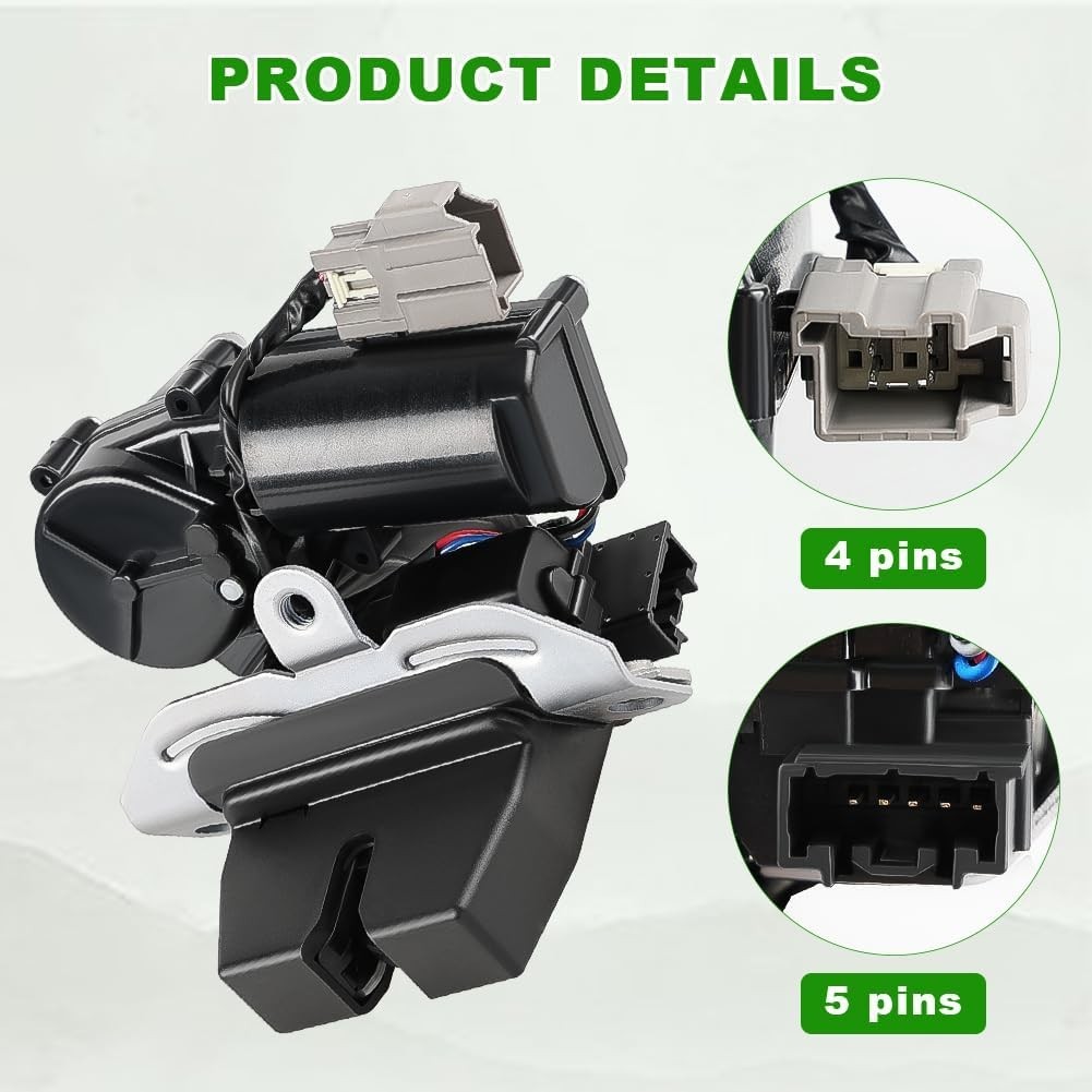 Liftgate Lock Actuator Trunk Latch Compatible with 2017 2018 2019 Ford Escape,