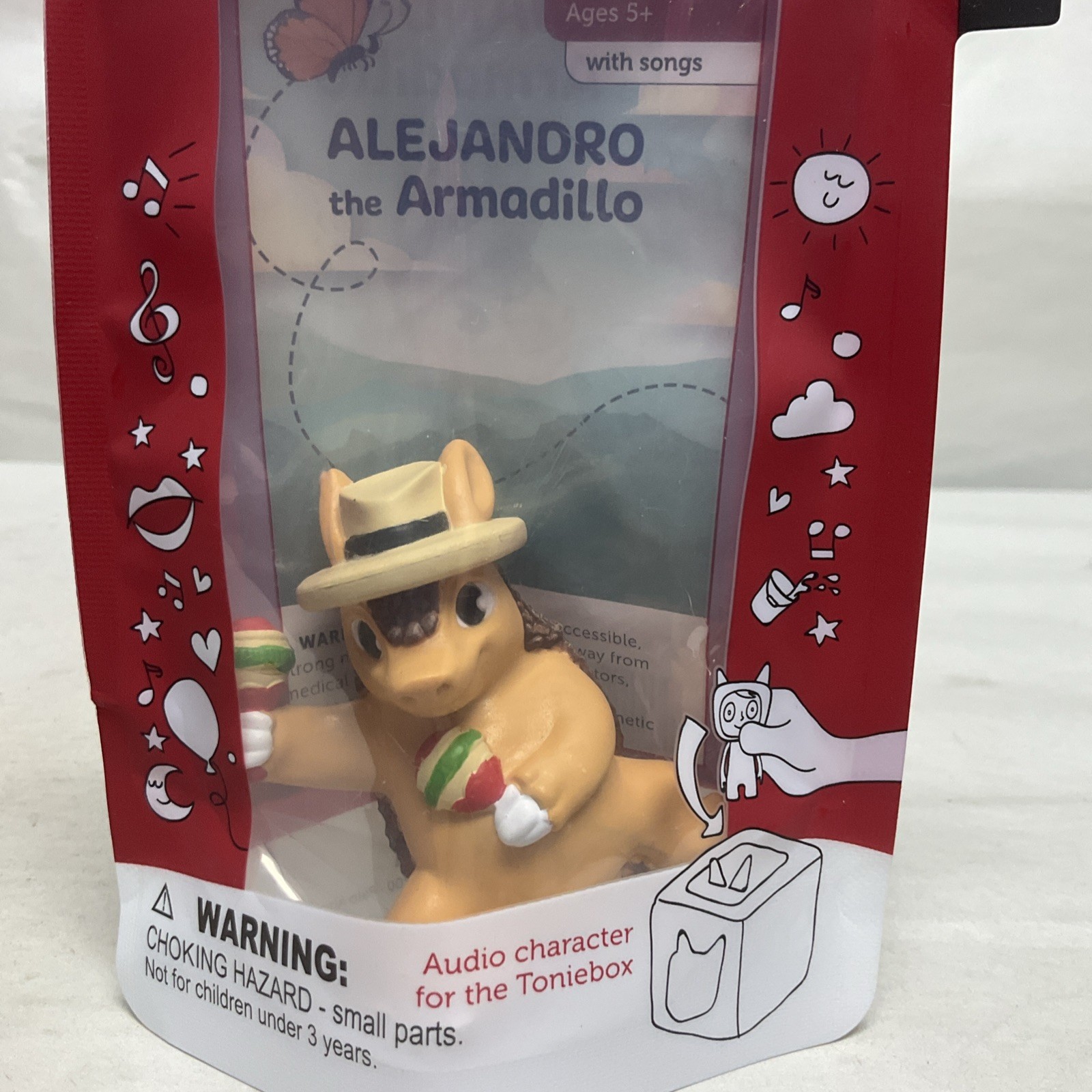 Alejandro the Armadillo Electronic Storybook Tonies- Toniesbox- Free S&H