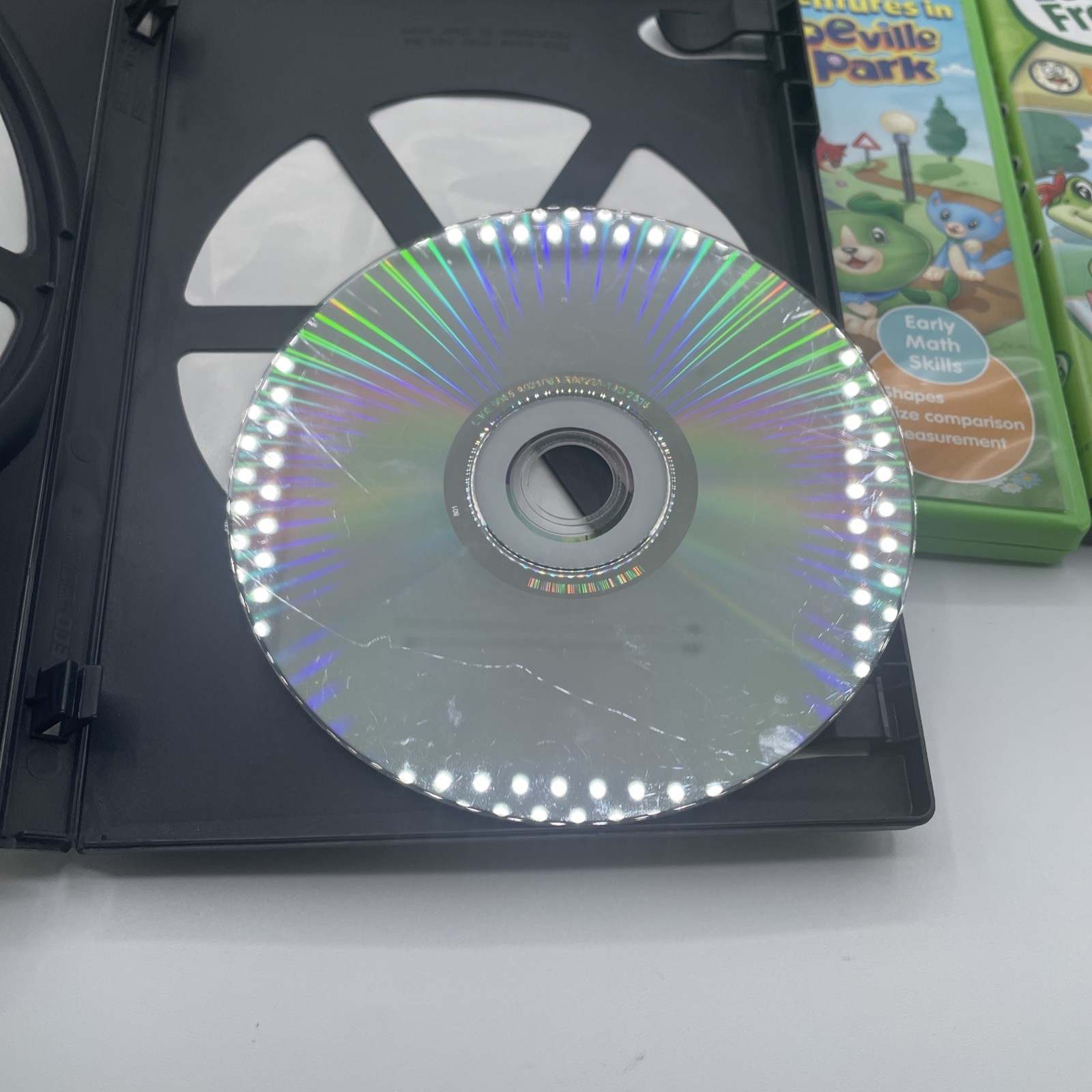 Leap Frog Learn With Leap 10 DVD Set With 6 Books Leaped Reader Pen w USB READ