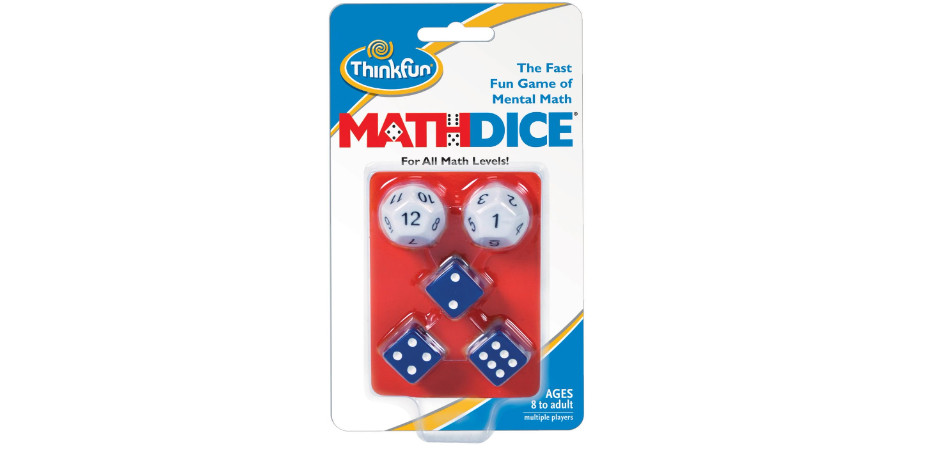 ThinkFun Math Dice – Engaging Mental Math Skill Game