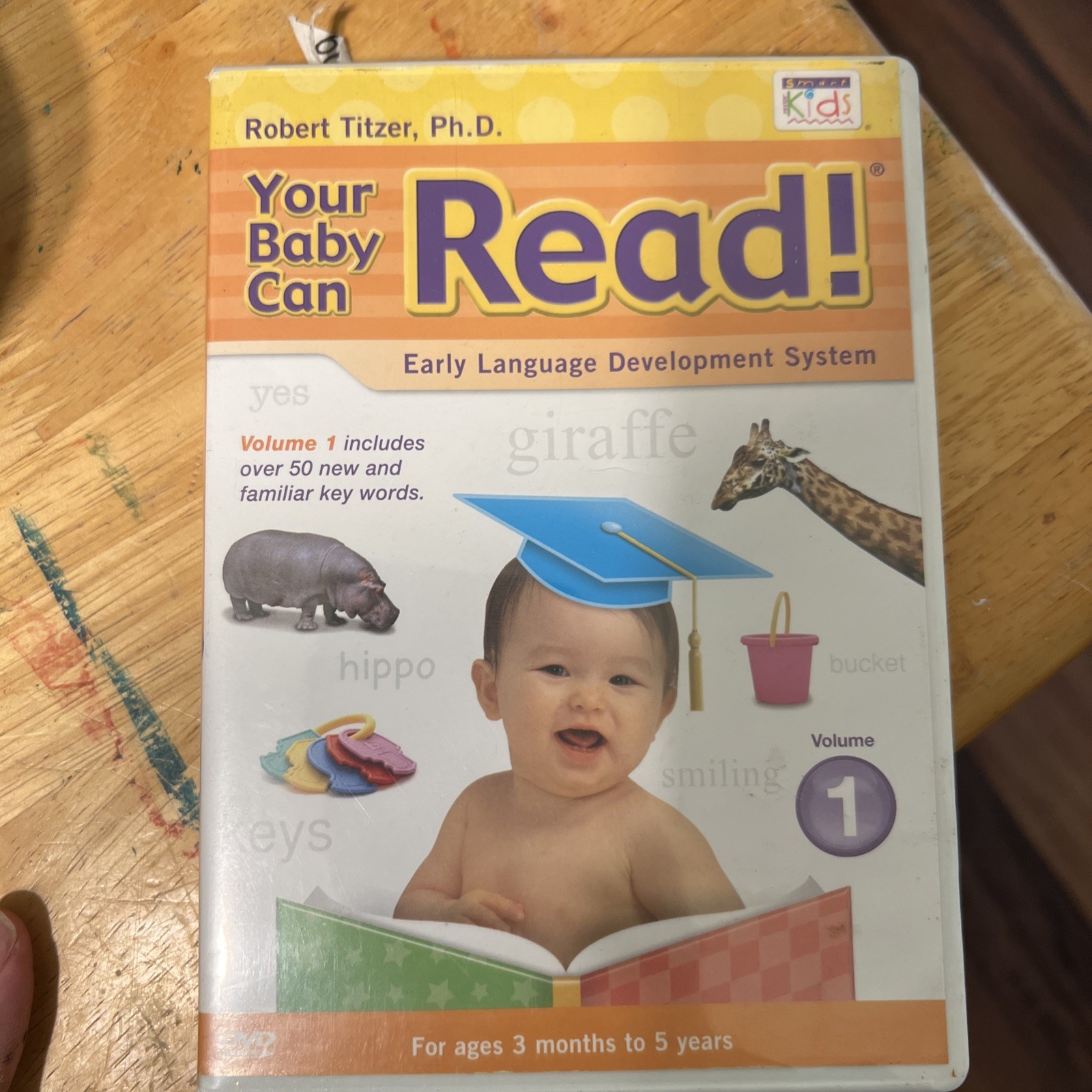 Your Baby Can Read – DVD – Volume 1 – Robert Titzer, Ph.D. The Disc Only. 0539