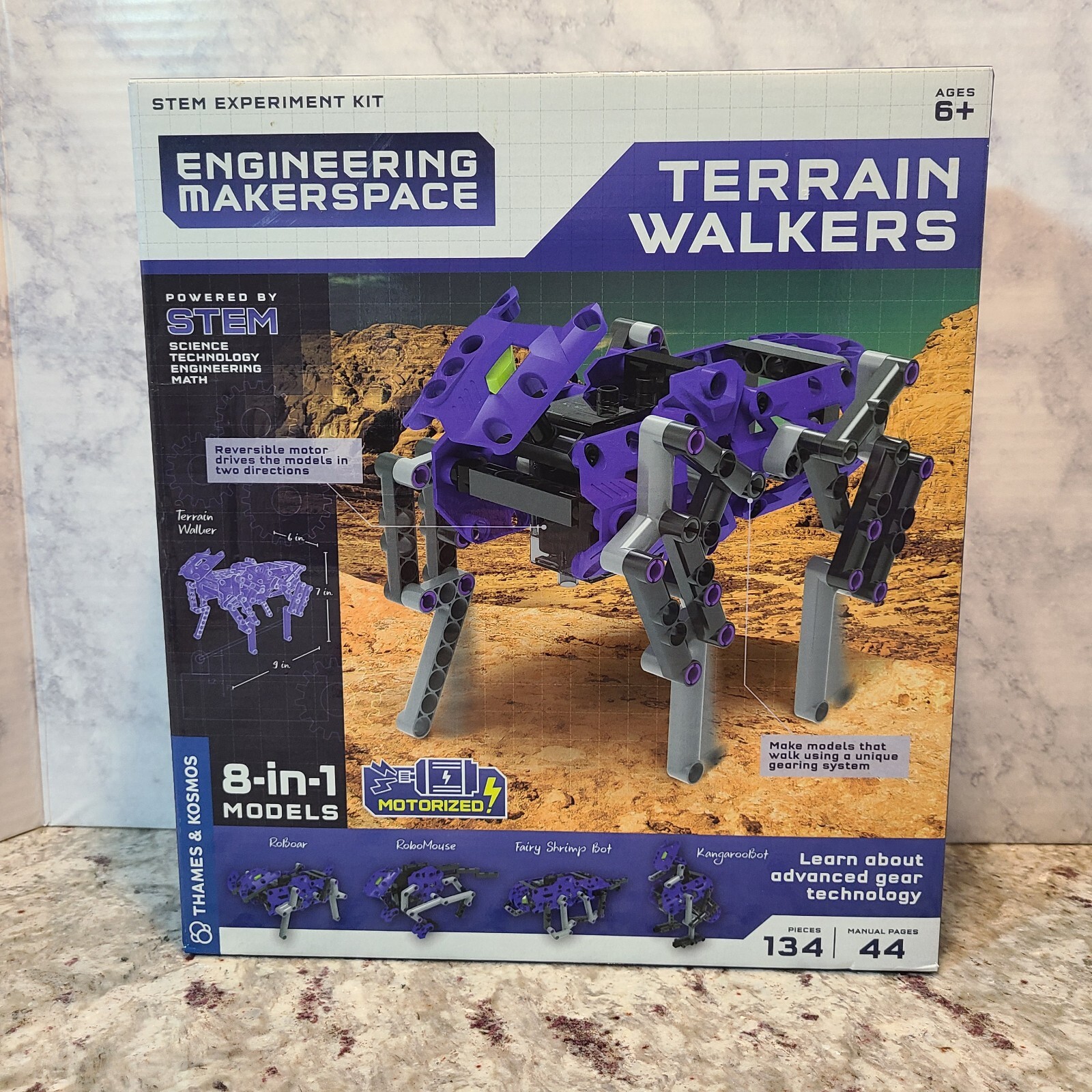 Terrain Walkers Thames Kosmos New Factory Sealed STEM Engineering Makerspace