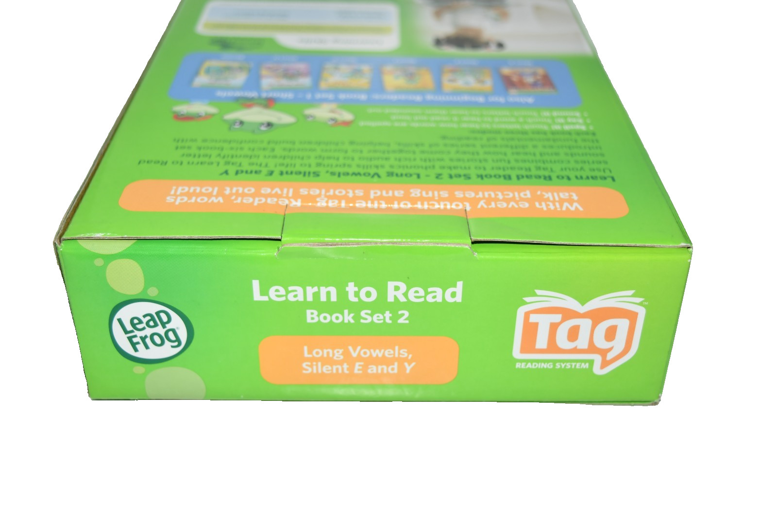 LeapFrog Tag & LeapReader Learn to Read Set 2 ~ Long Vowels ~6 Book Set – NEW