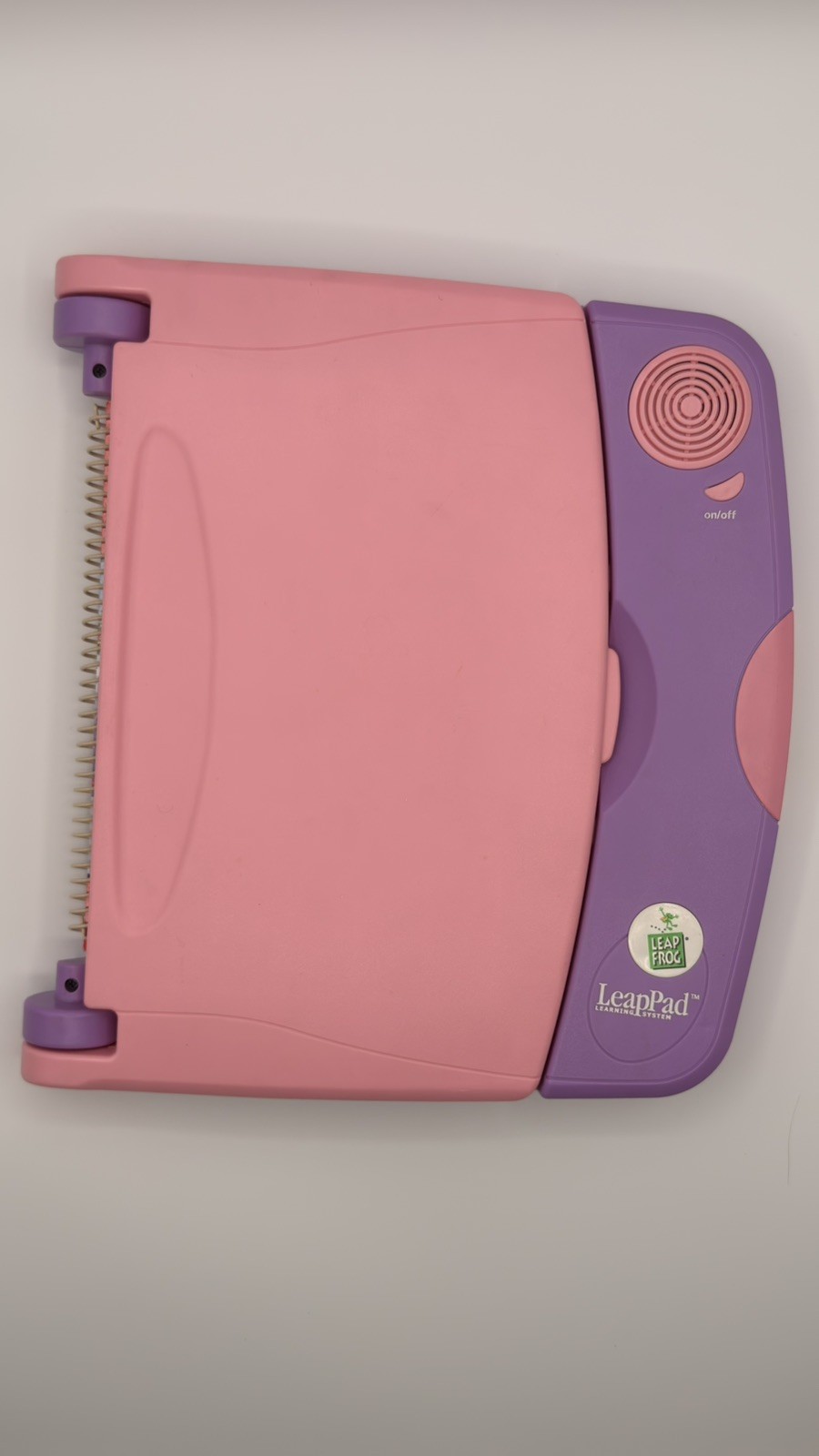 VTG 2001 LeapFrog Leap Pad Read Aloud Learning System Pink-Purple works 100%