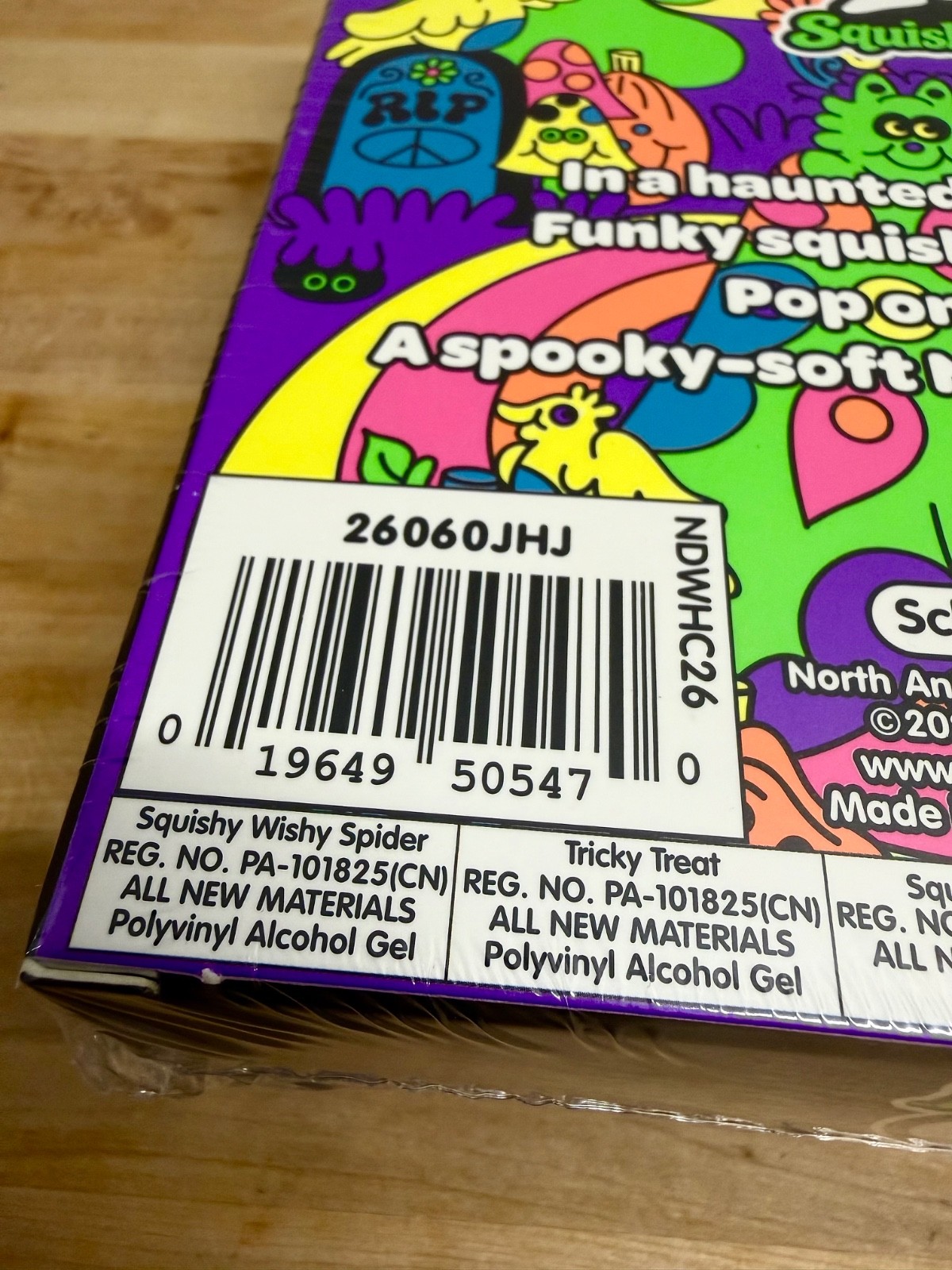 NeeDoh Funky Frights Squish-O-Ween Countdown Set 13 HALLOWEEN