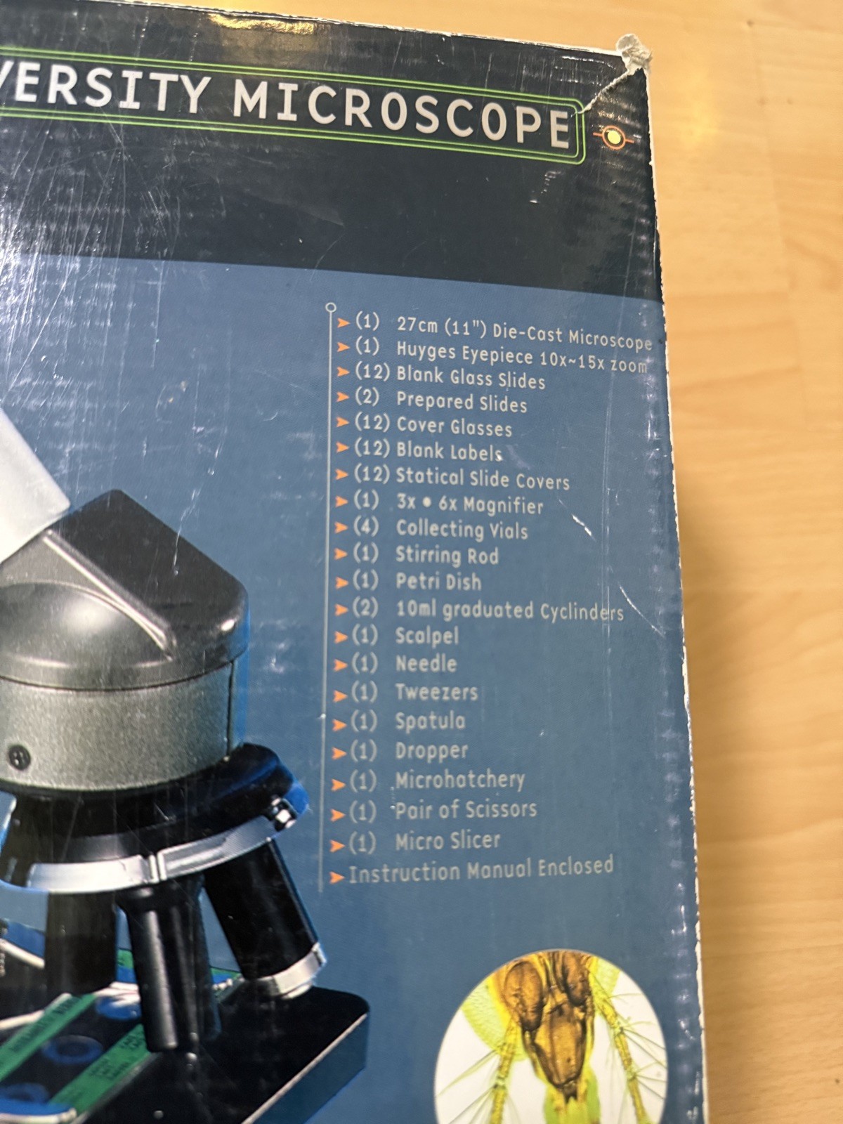Lakeshore 450x University Microscope w/40+ Pieces IN FABULOUS CONDITION No Flaws