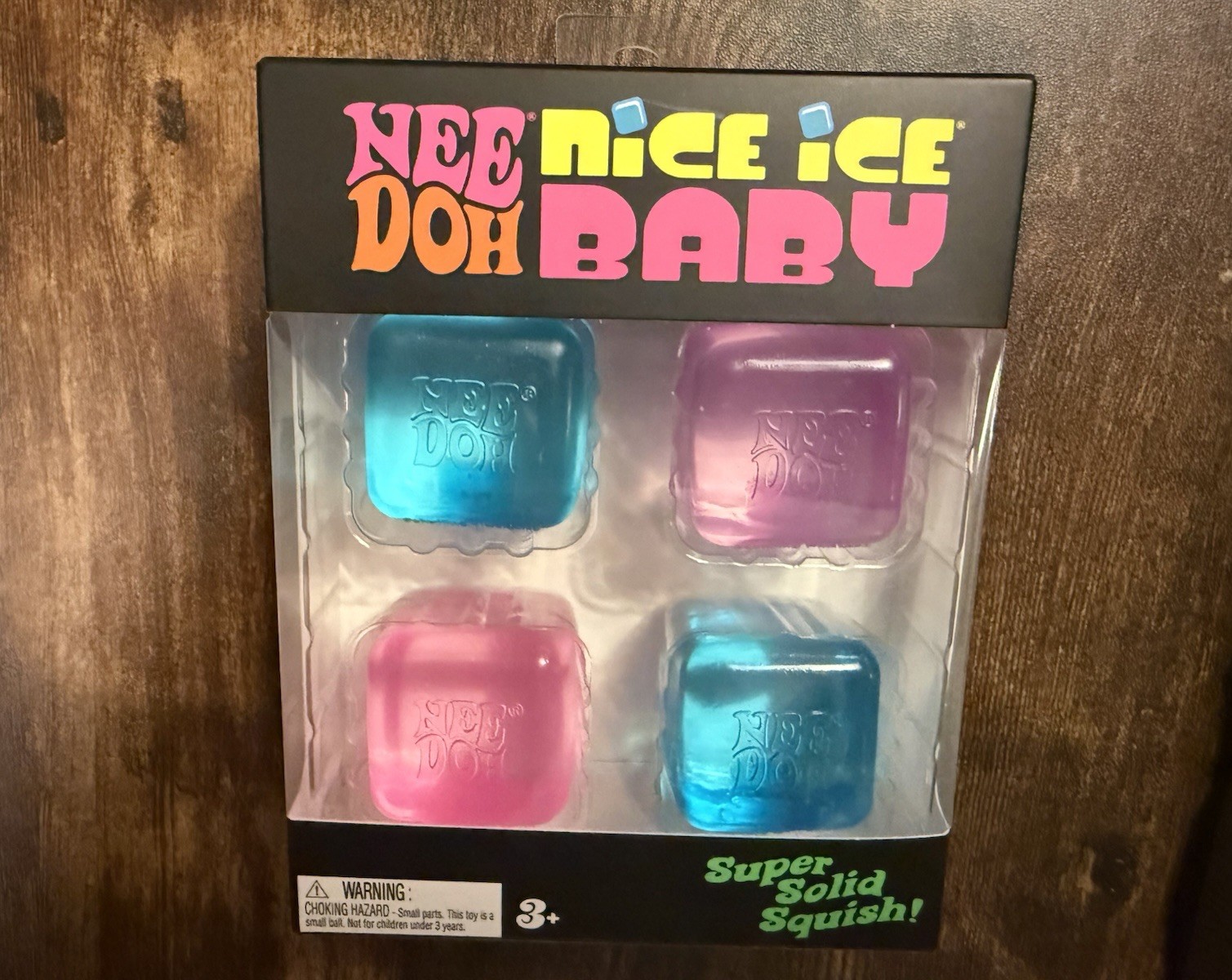 NeeDoh NICE ICE BABY – 4 PACK BLUE PINK PURPLE – SEALED/ BRAND NEW / AUTHENTIC‼️