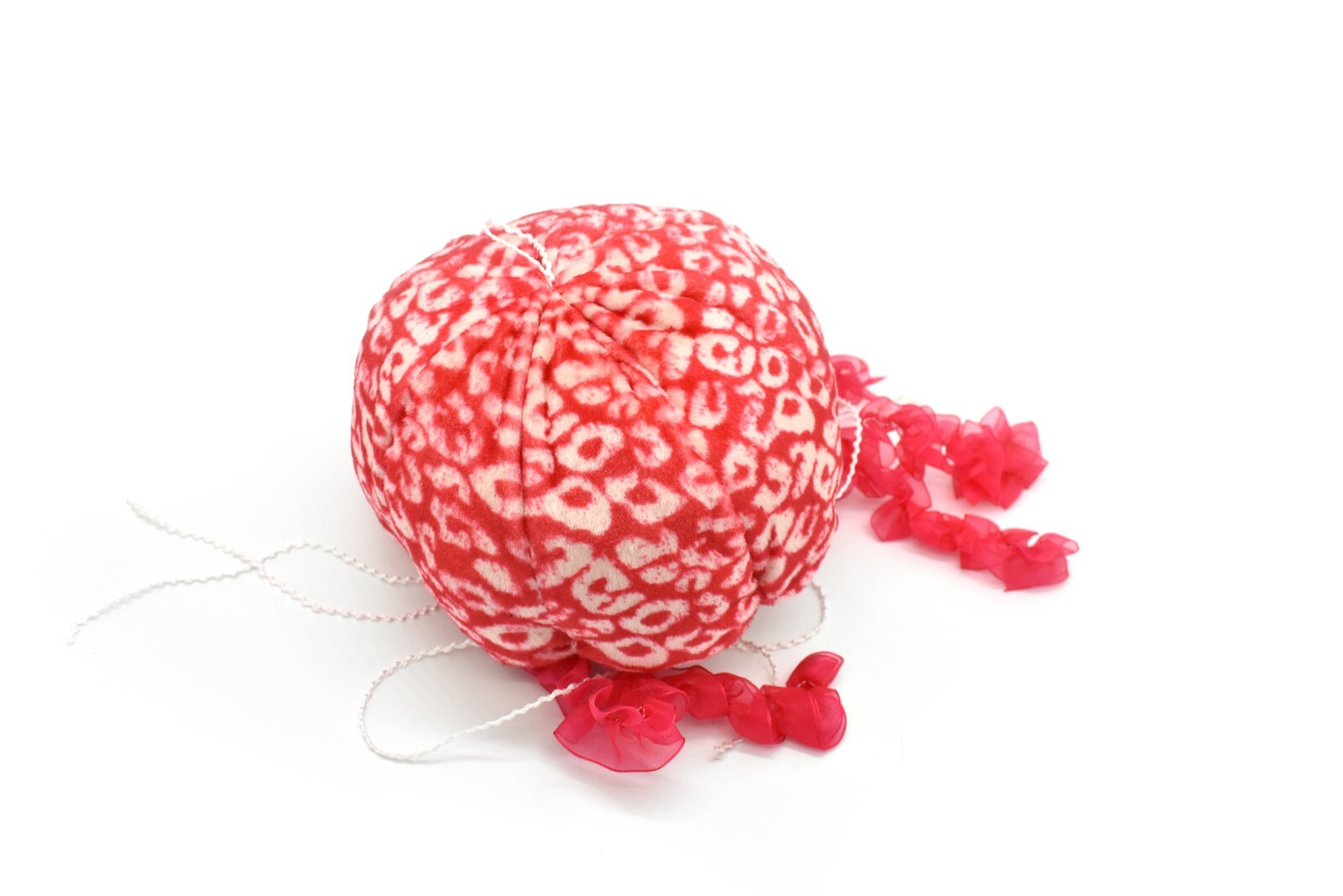 Jellyfish Plush, Red, Hanging Stuffed Animal Soft Decoration 14″ F4352B427