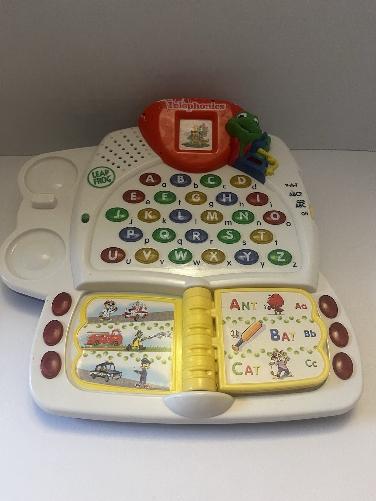 Leapfrog Telephonics Learning ABC Alphabet Letters Words & Sounds *No Telephone*