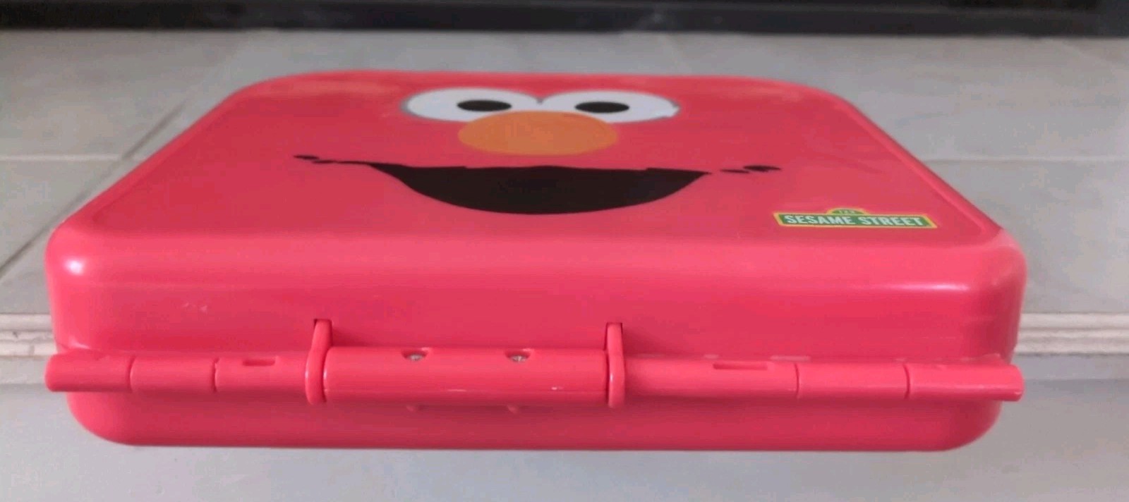 Sesame Street Elmo ABC Alphabet Learning Toy Carrying Case W/Letters-Complete