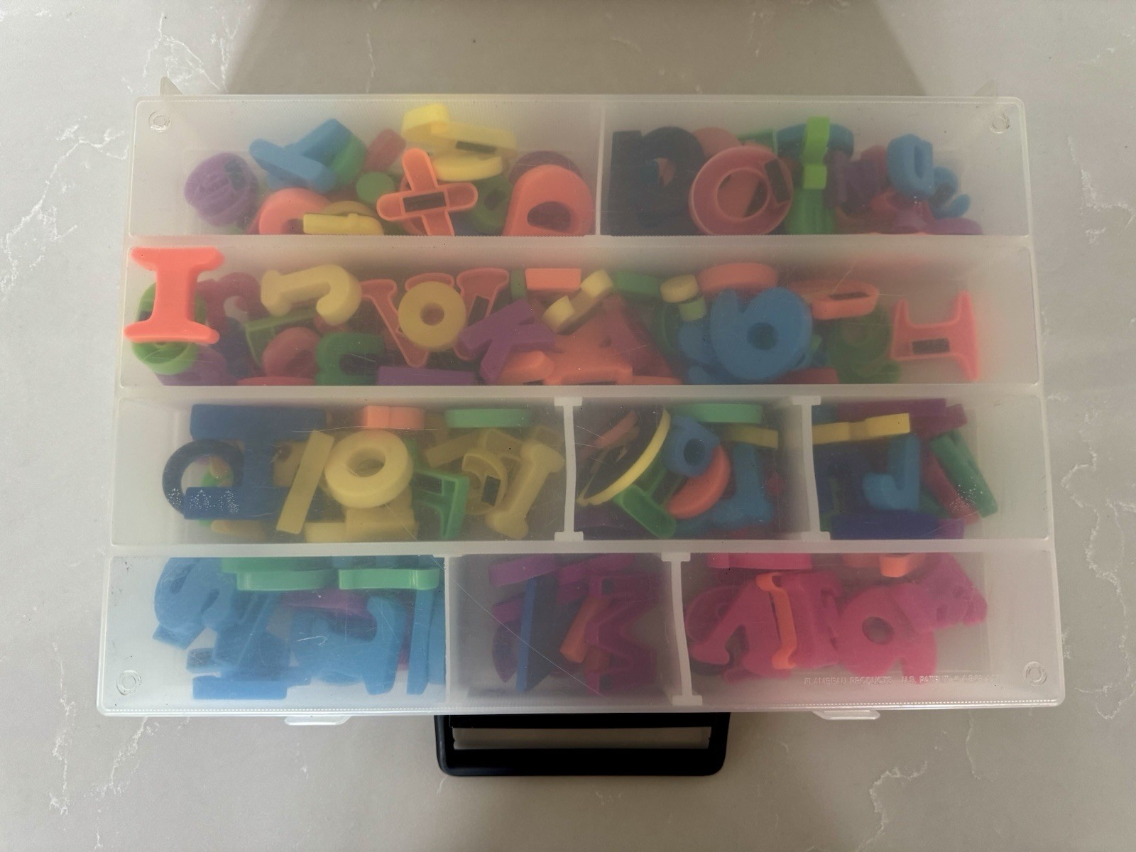 ABCStuff Magnetic Letters Numbers Math Symbols Reading Resources w/ Storage Case