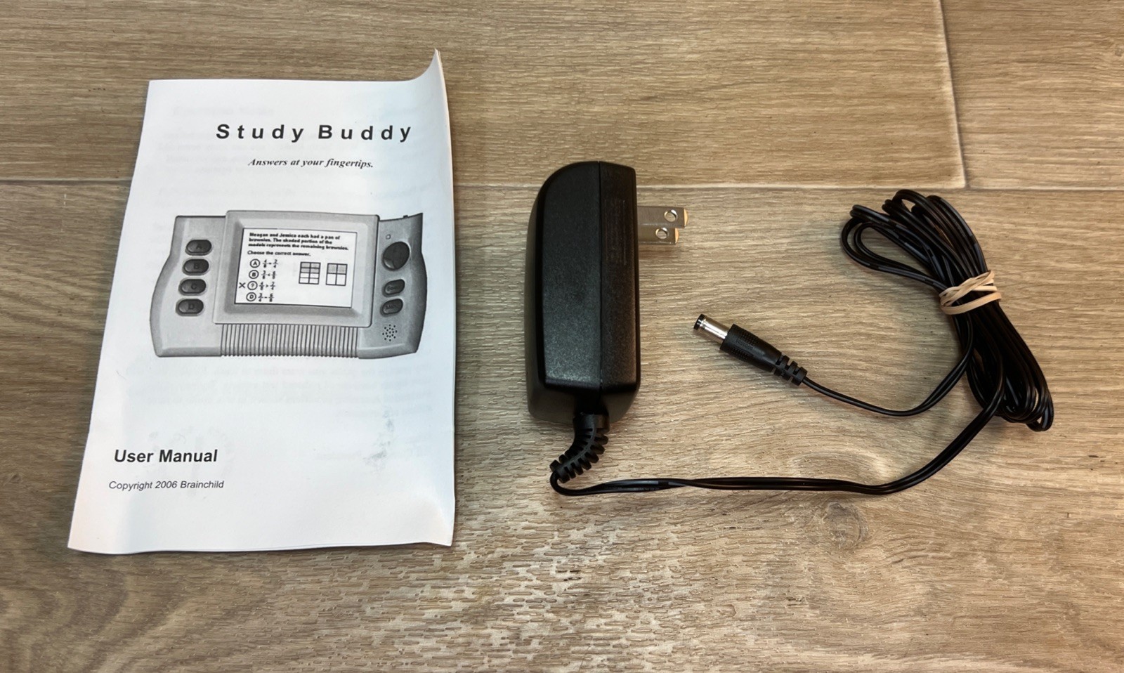 BRAIN CHILD STUDY BUDDY CONSOLES W/ CHARGER & BAG