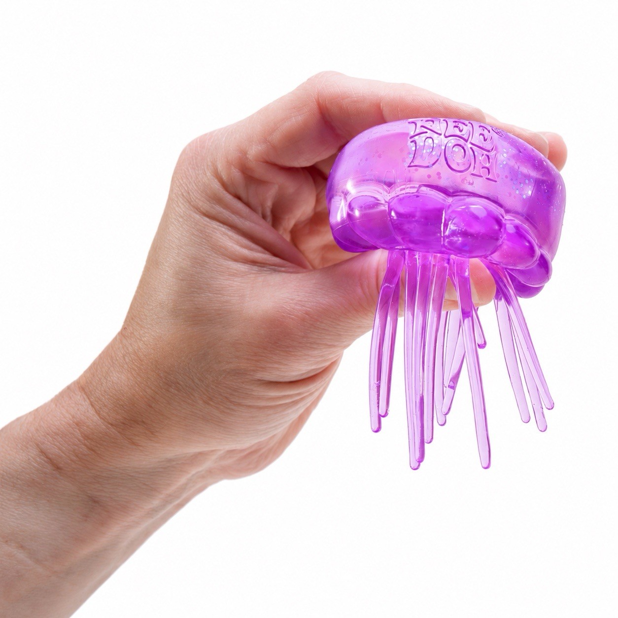 NeeDoh JELLY SQUISH Viral Schylling Nee Doh Jellyfish [x1 RANDOM] AUTHENTIC
