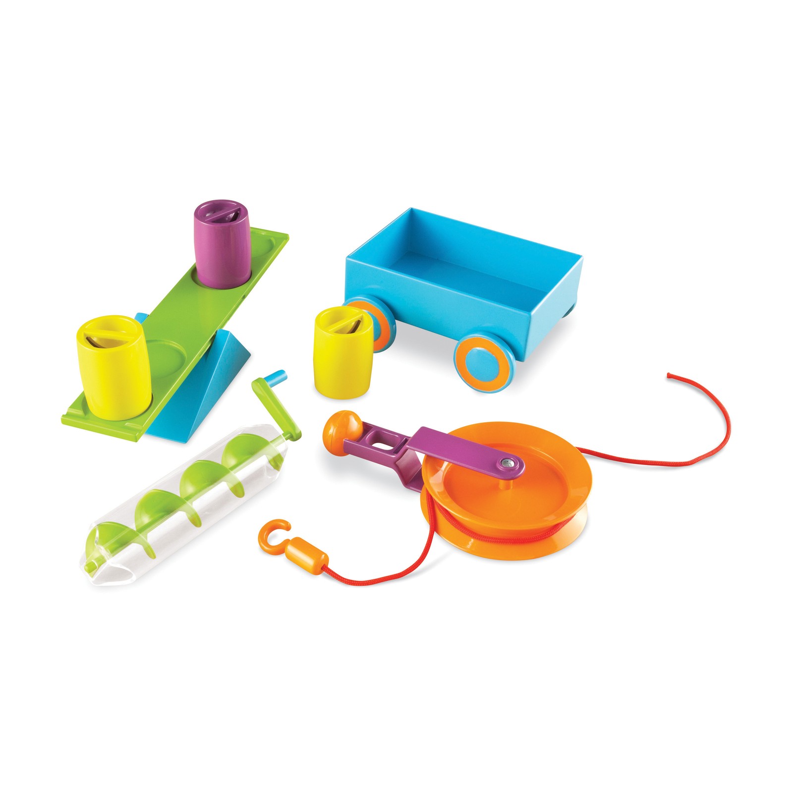 New – Learning Resources Learning Essentials – STEM Simple Machines Activity Set