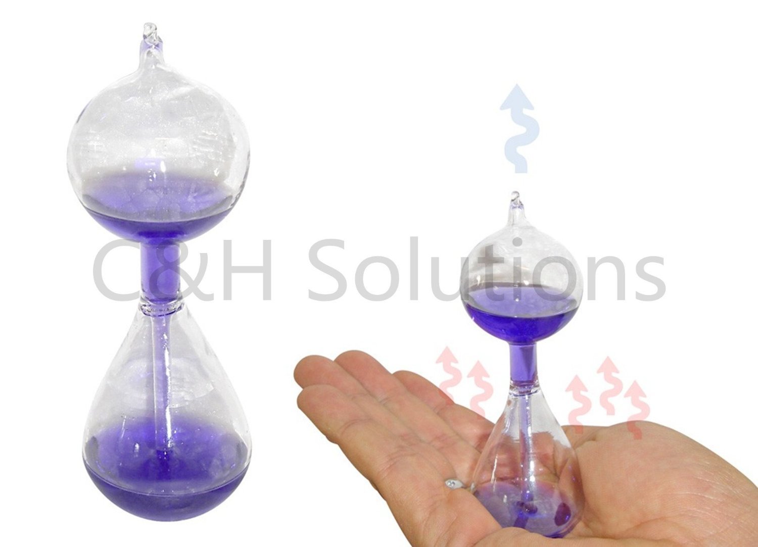 4 Pcs Mini Colorful Little Cute Hand Boiler (Green,Blue,Purple and Red)