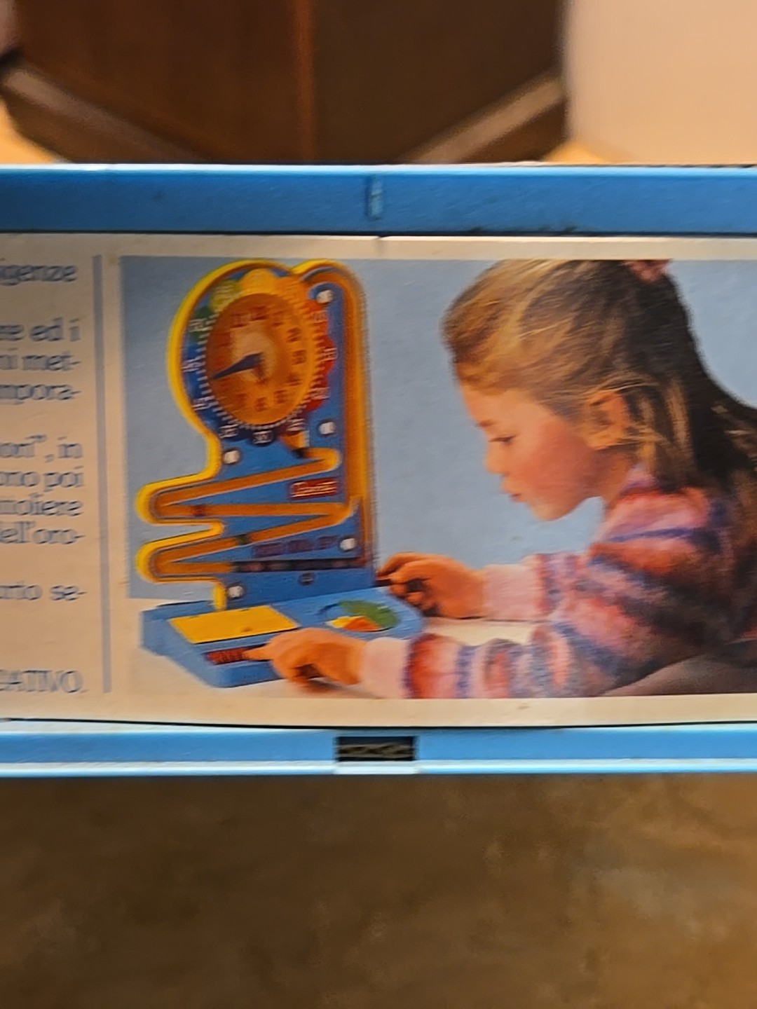 Quercetti Time Machine – Fun Learning To Tell The Time Toy – Made in Italy
